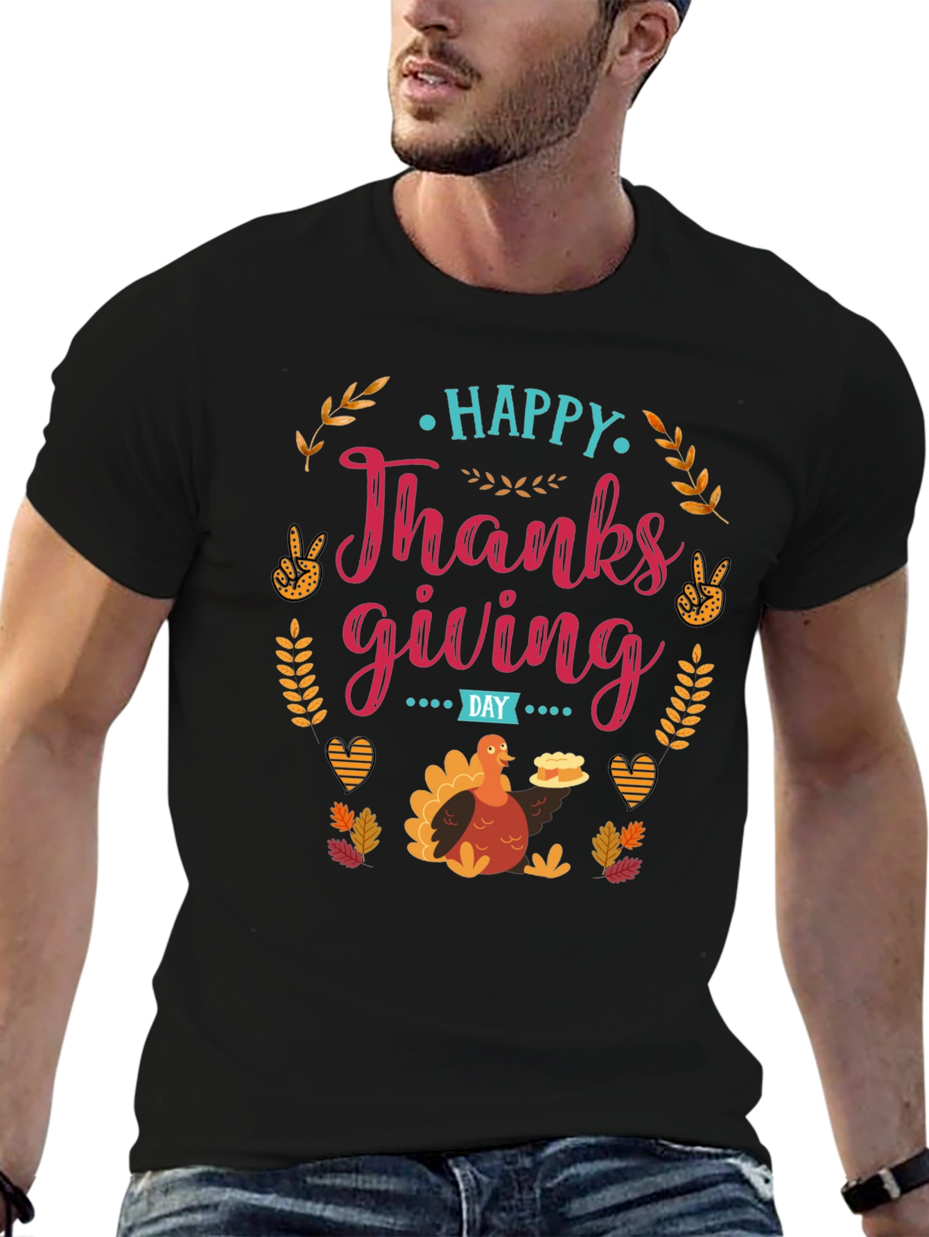 Happy Thanksgiving Day Graphic Tee