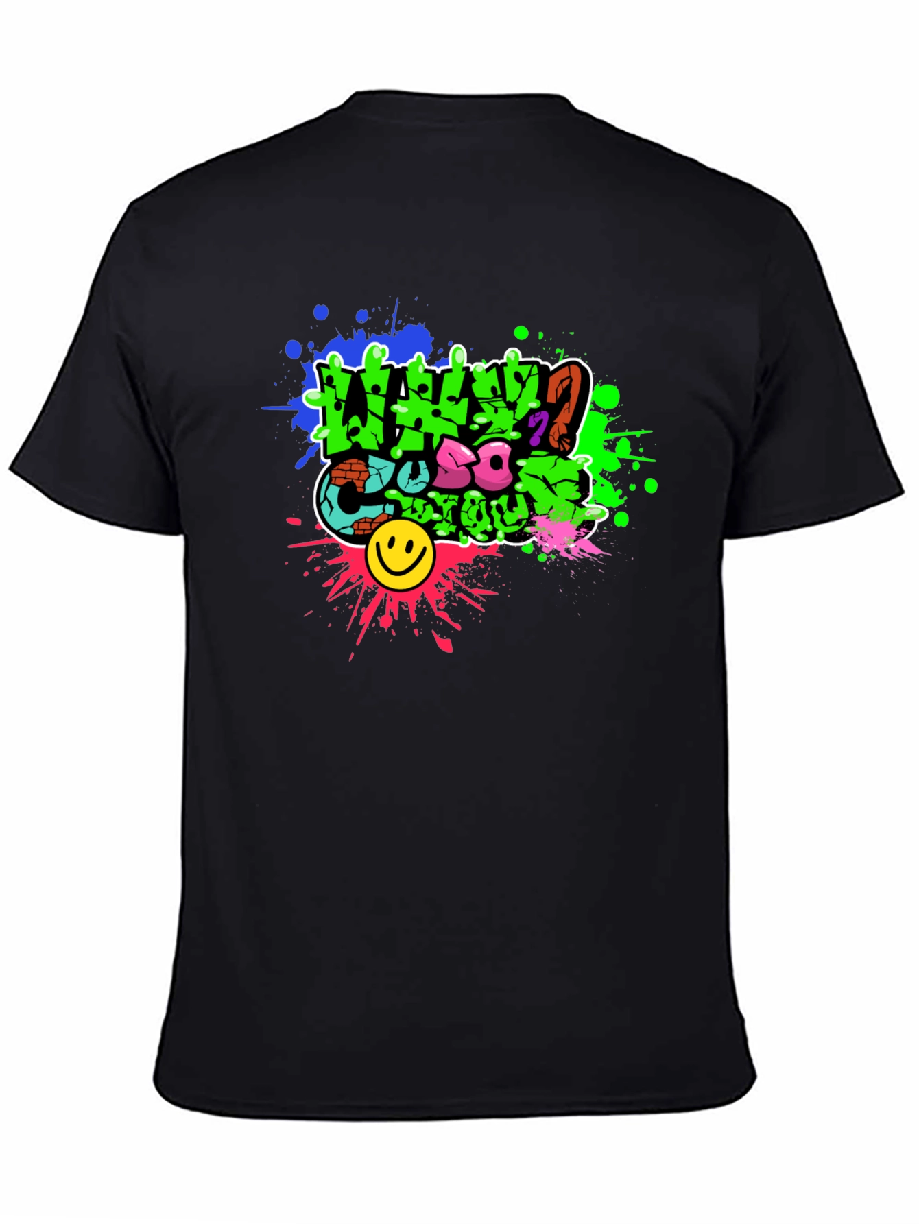 Vibrant Graphic T-Shirt: Trendy Streetwear Style