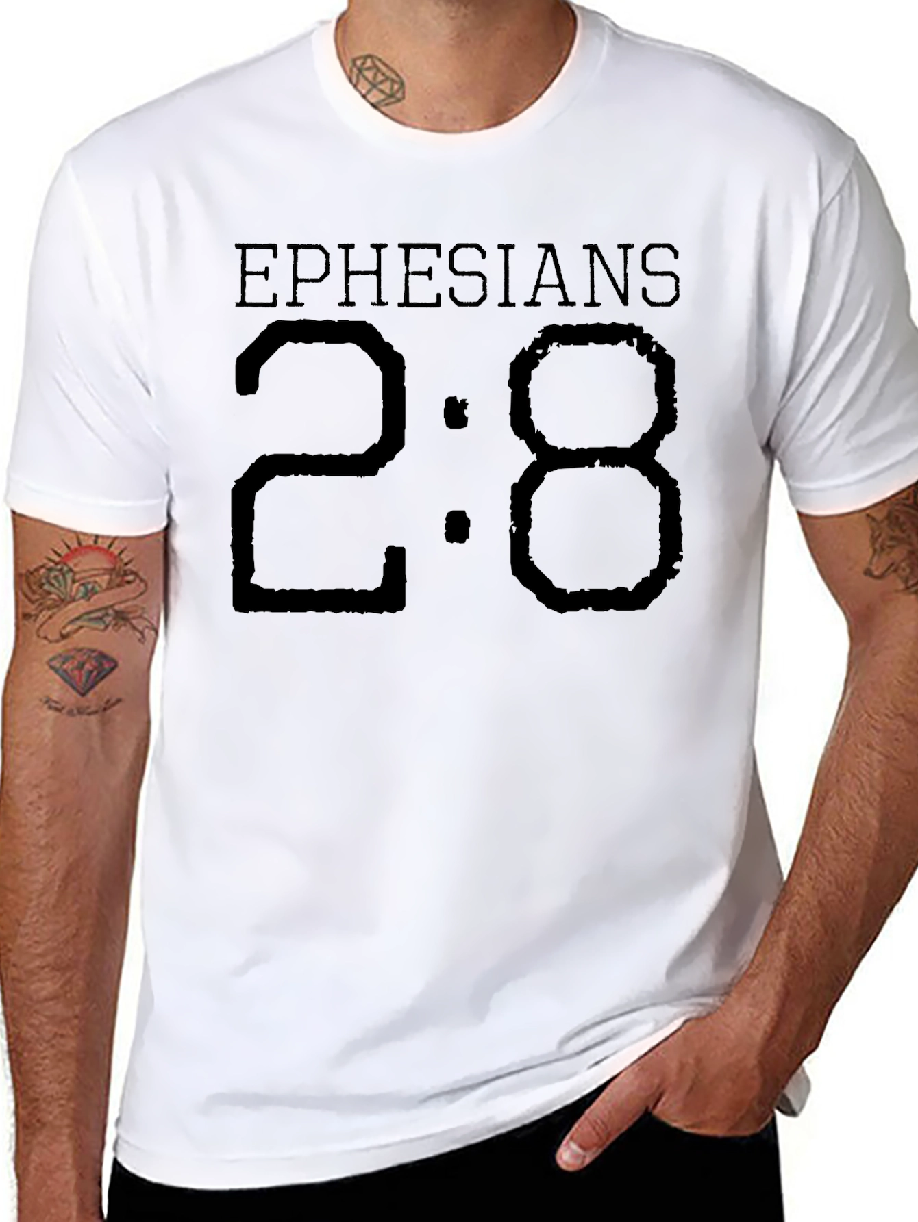 Ephesians 2:8 Christian T-Shirt