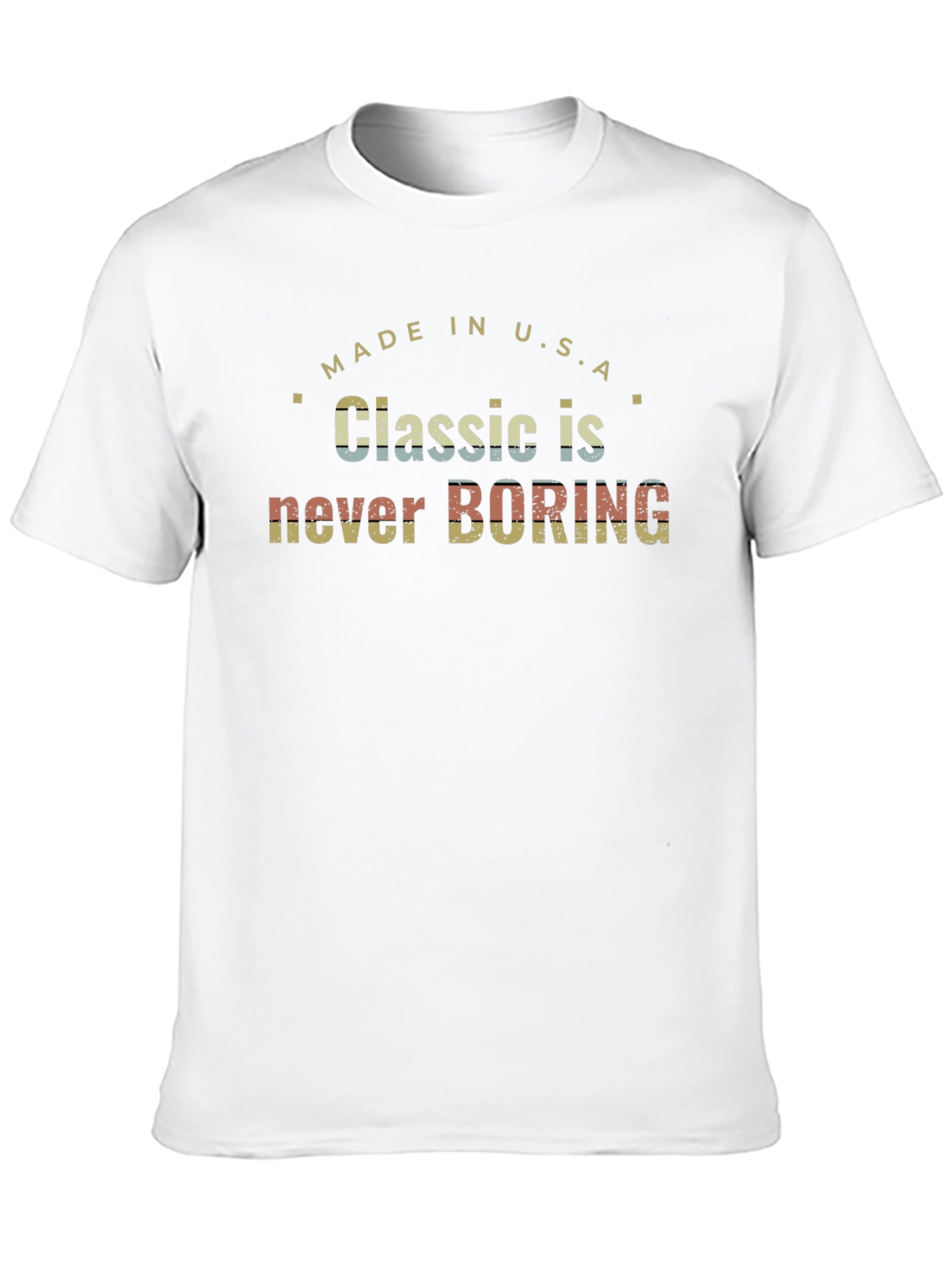 Classic is Never Boring Graphic Tee