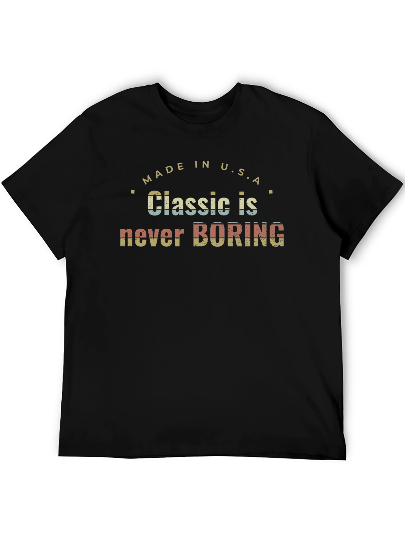 Classic is Never Boring Graphic Tee