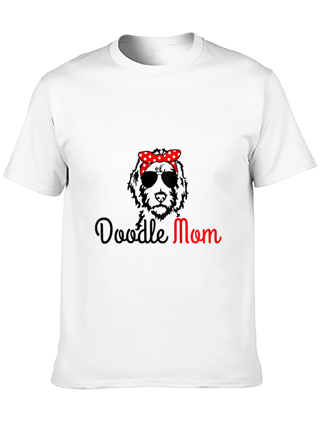 Doodle Mom Graphic T-Shirt - Trendy Dog Lover Tee