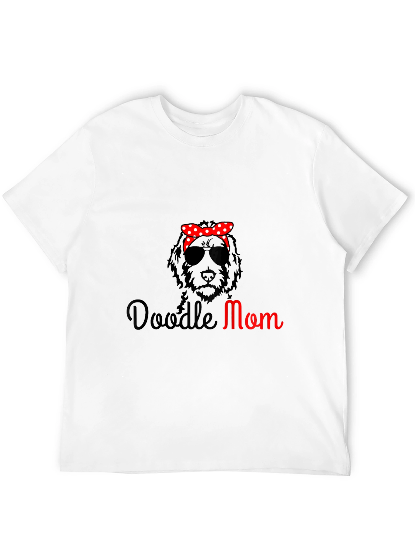 Doodle Mom Graphic T-Shirt - Trendy Dog Lover Tee