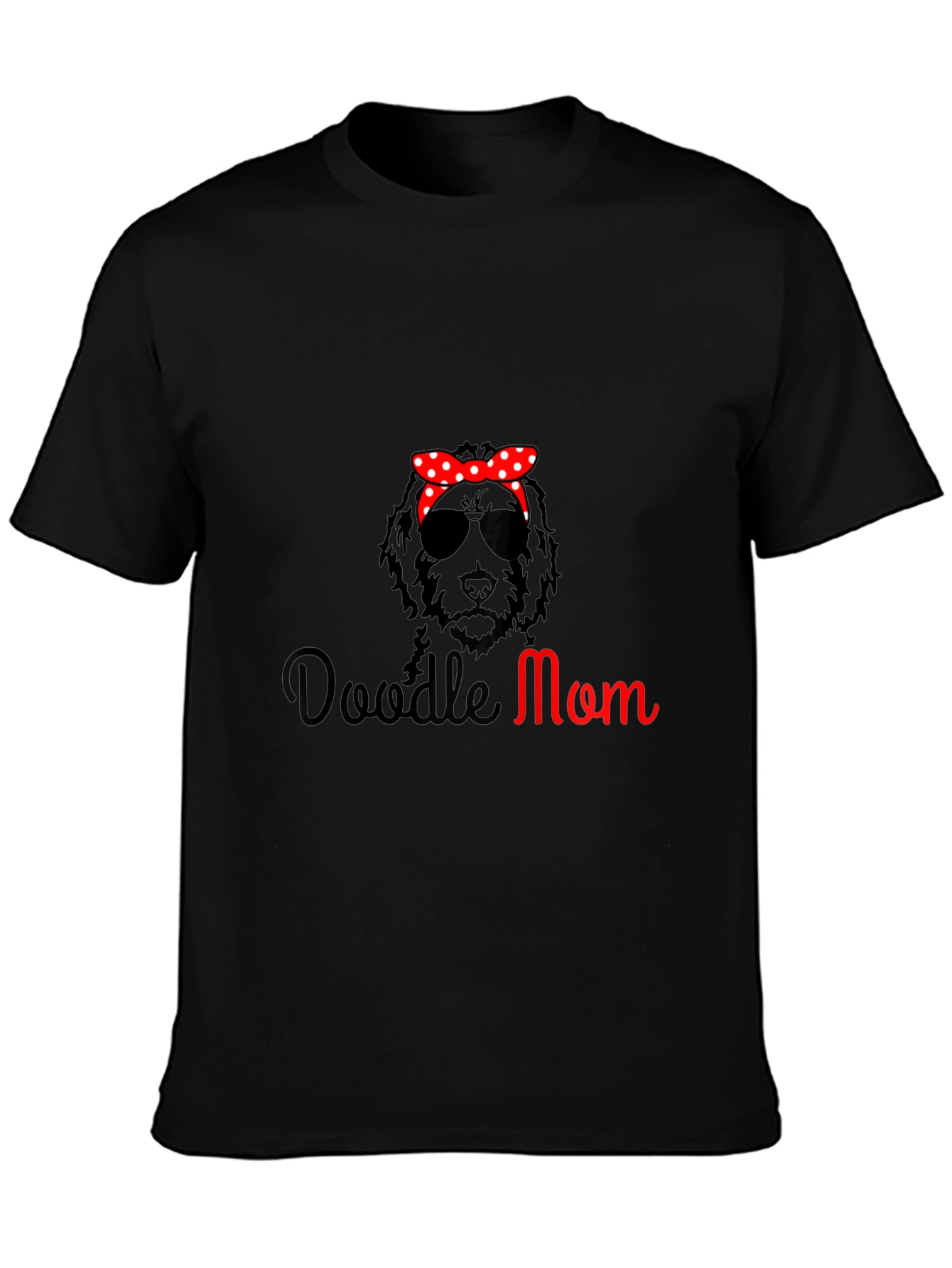 Doodle Mom Graphic T-Shirt - Trendy Dog Lover Tee