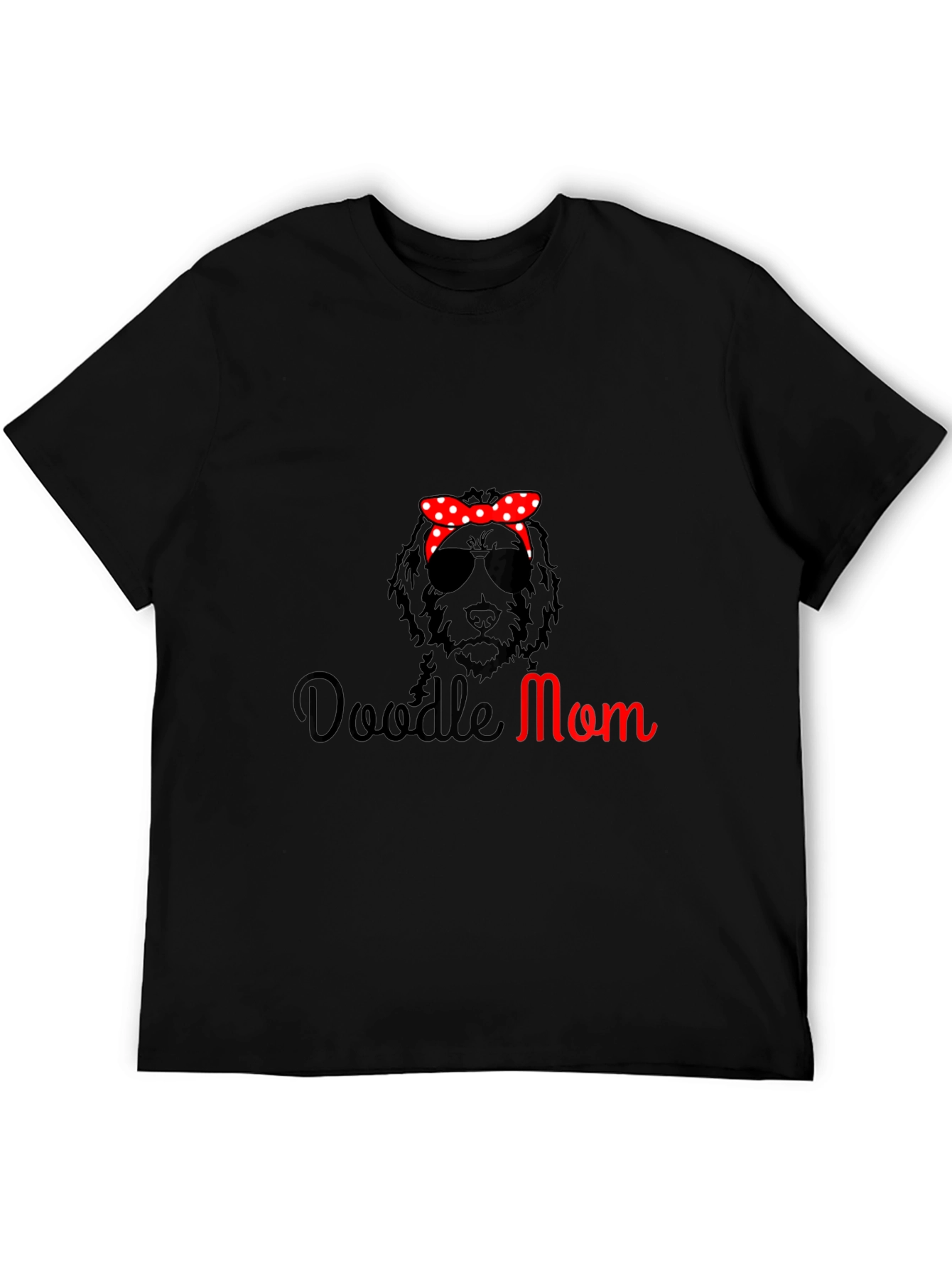 Doodle Mom Graphic T-Shirt - Trendy Dog Lover Tee