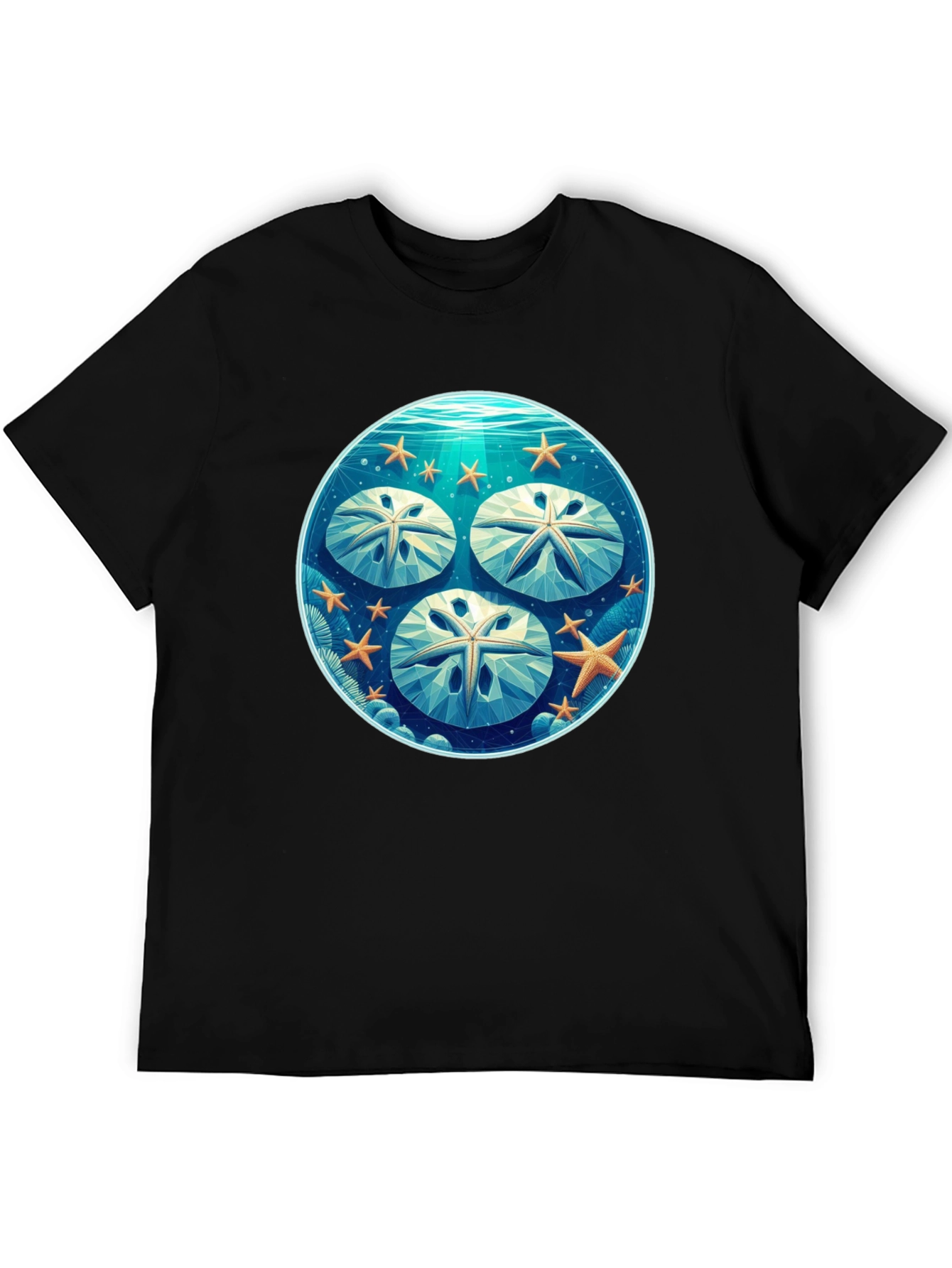 Sand Dollar Graphic Tee - Coastal Style