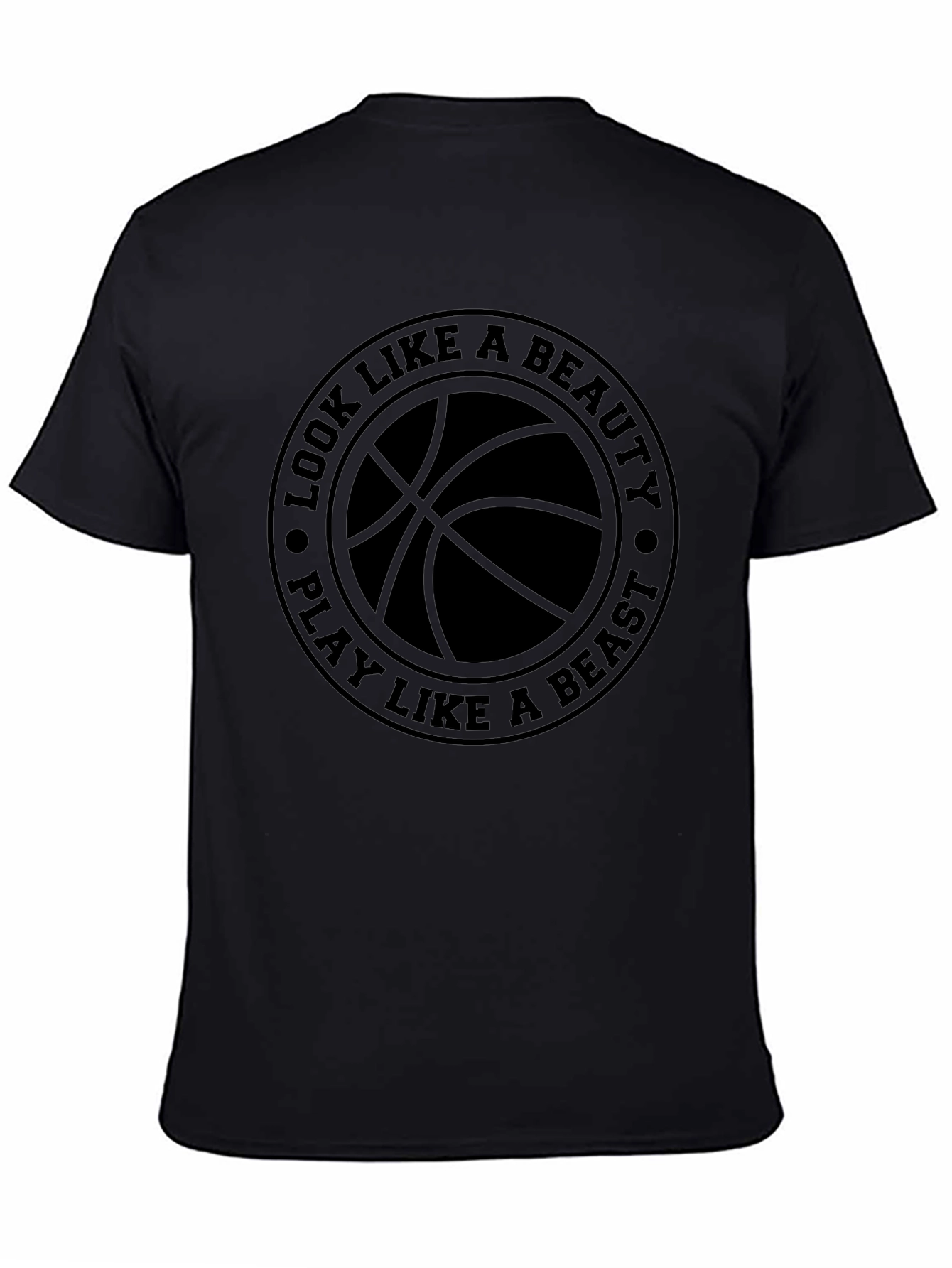 Basketball Beauty Beast Graphic Tee