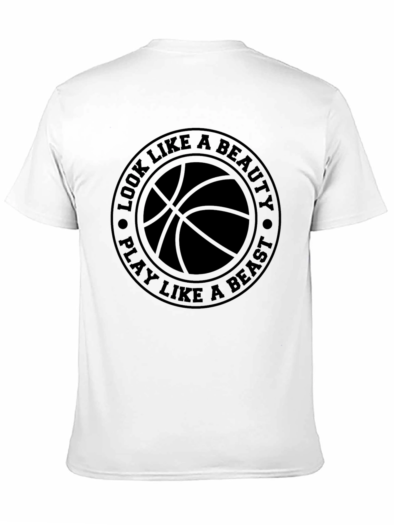 Basketball Beauty Beast Graphic Tee