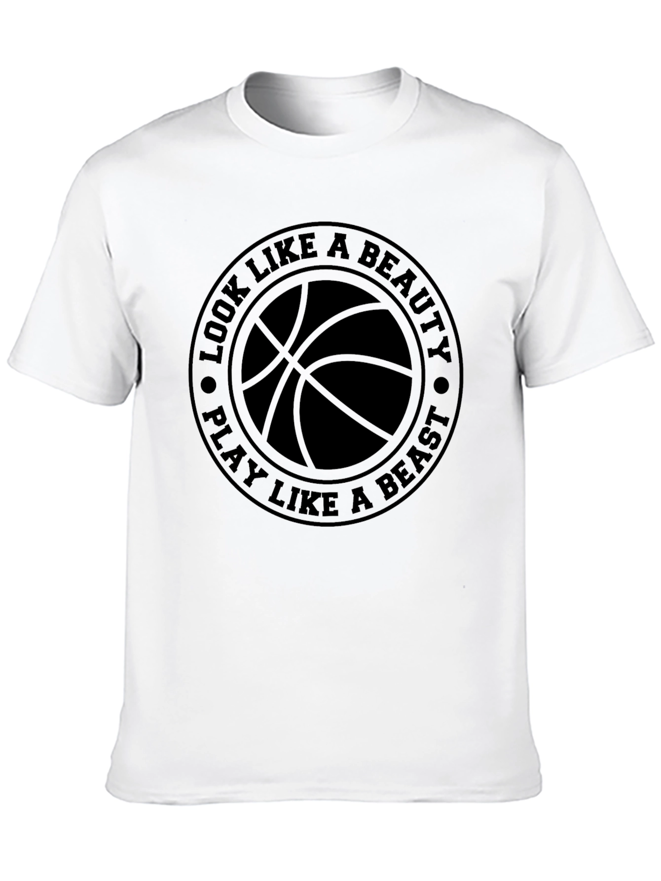 Basketball Beauty Beast Graphic Tee