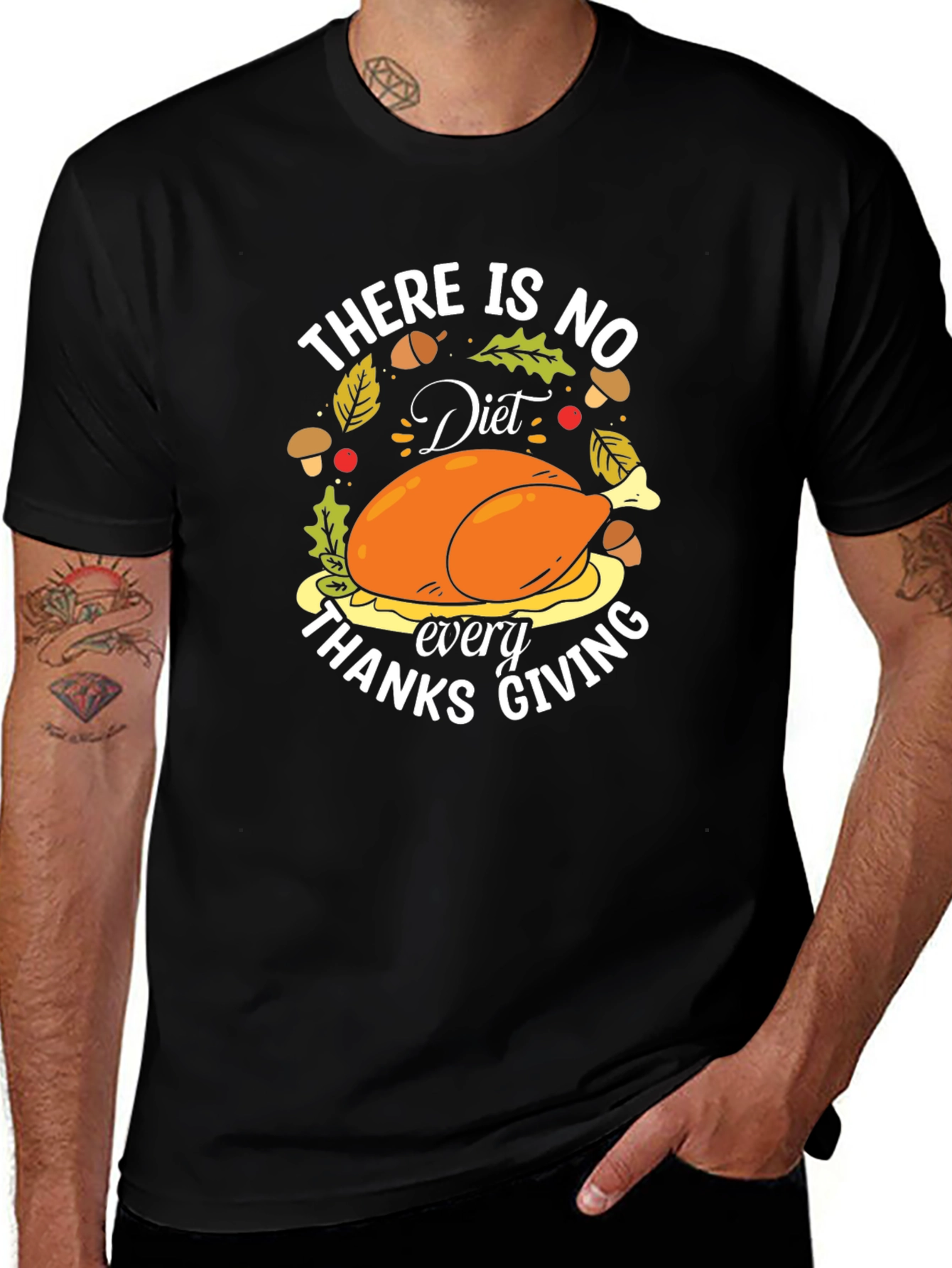 Thanksgiving Turkey Diet T-Shirt