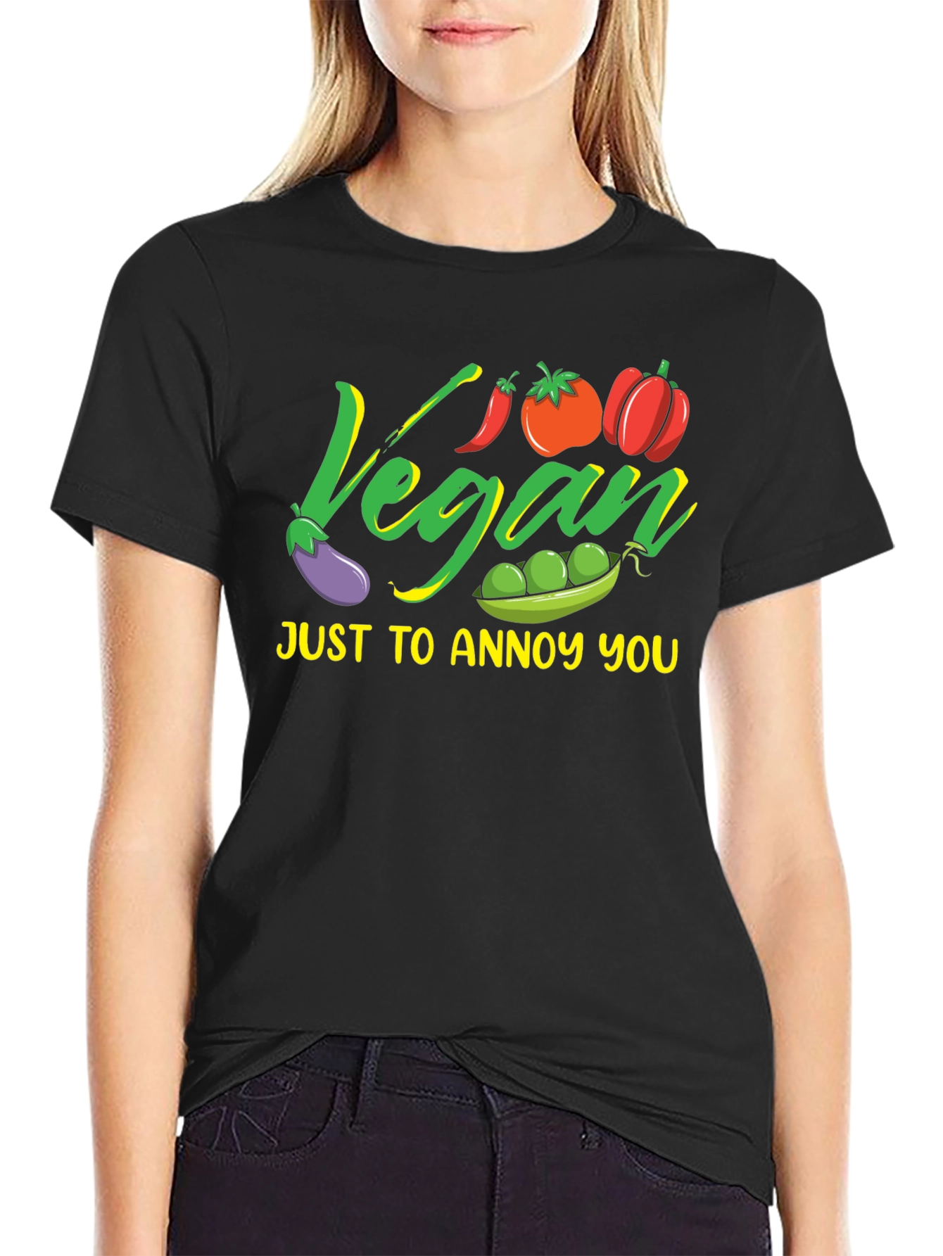 Vegan Annoy You Graphic T-Shirt