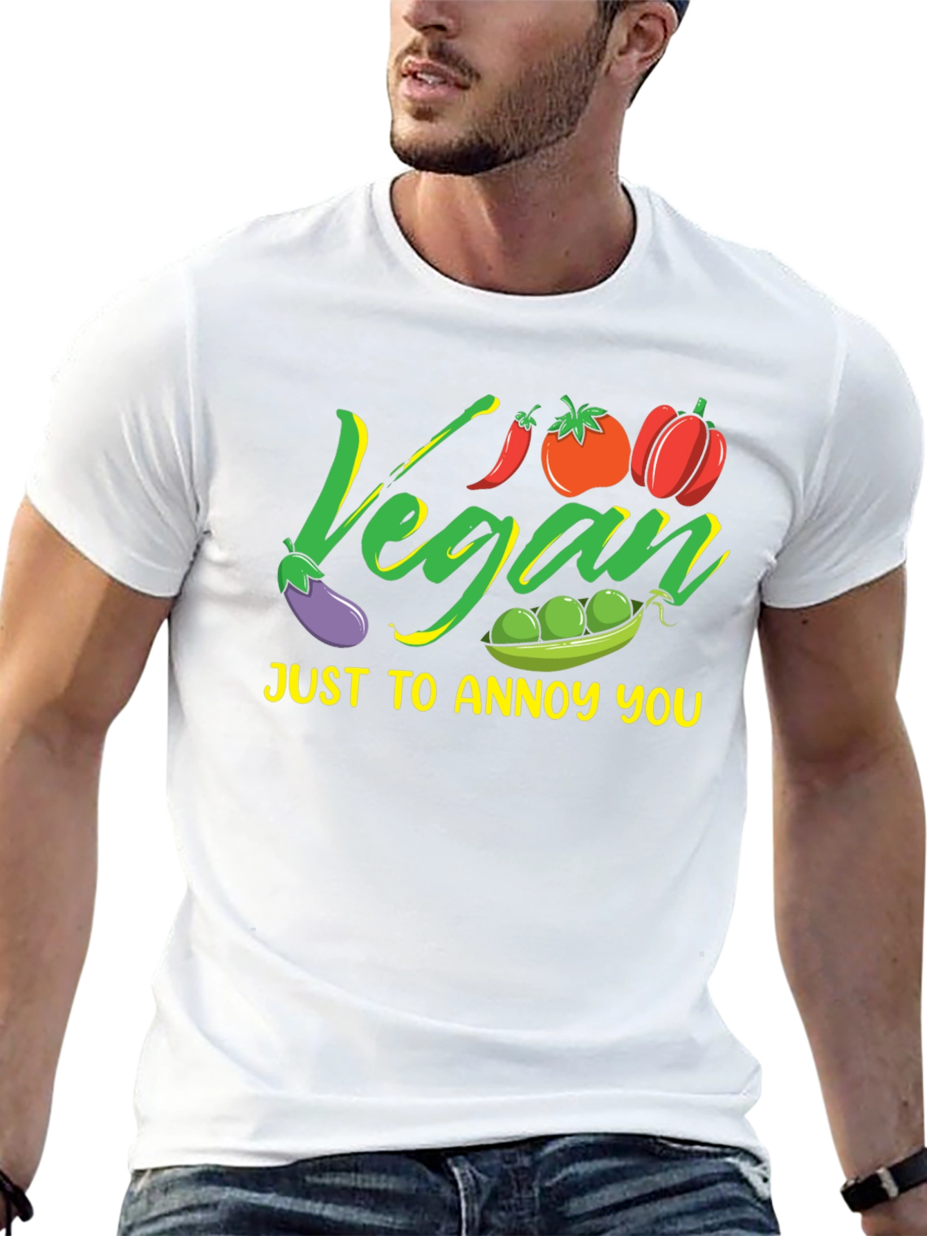 Vegan Annoy You Graphic T-Shirt