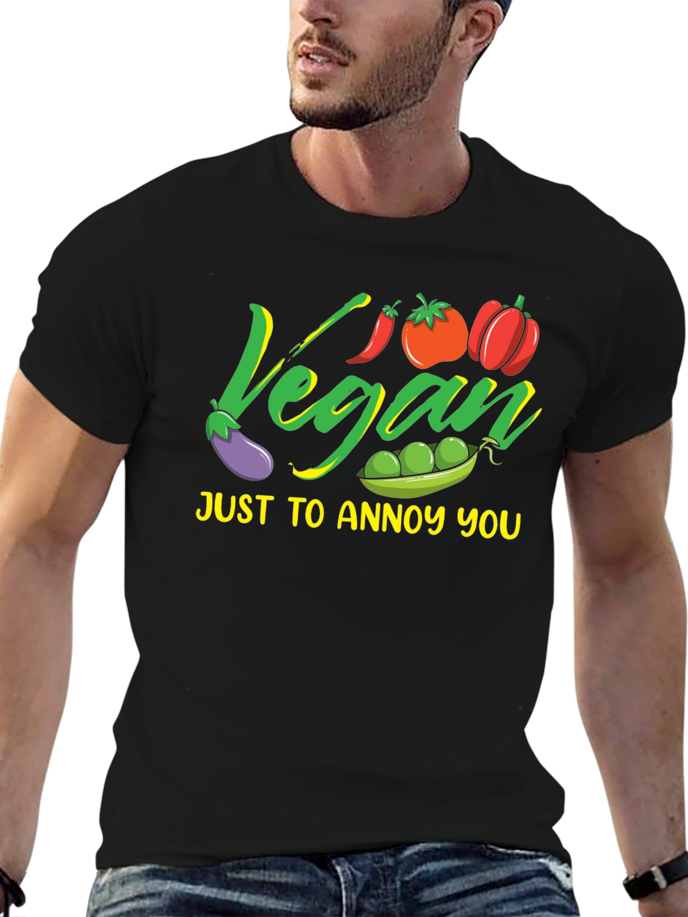 Vegan Annoy You Graphic T-Shirt