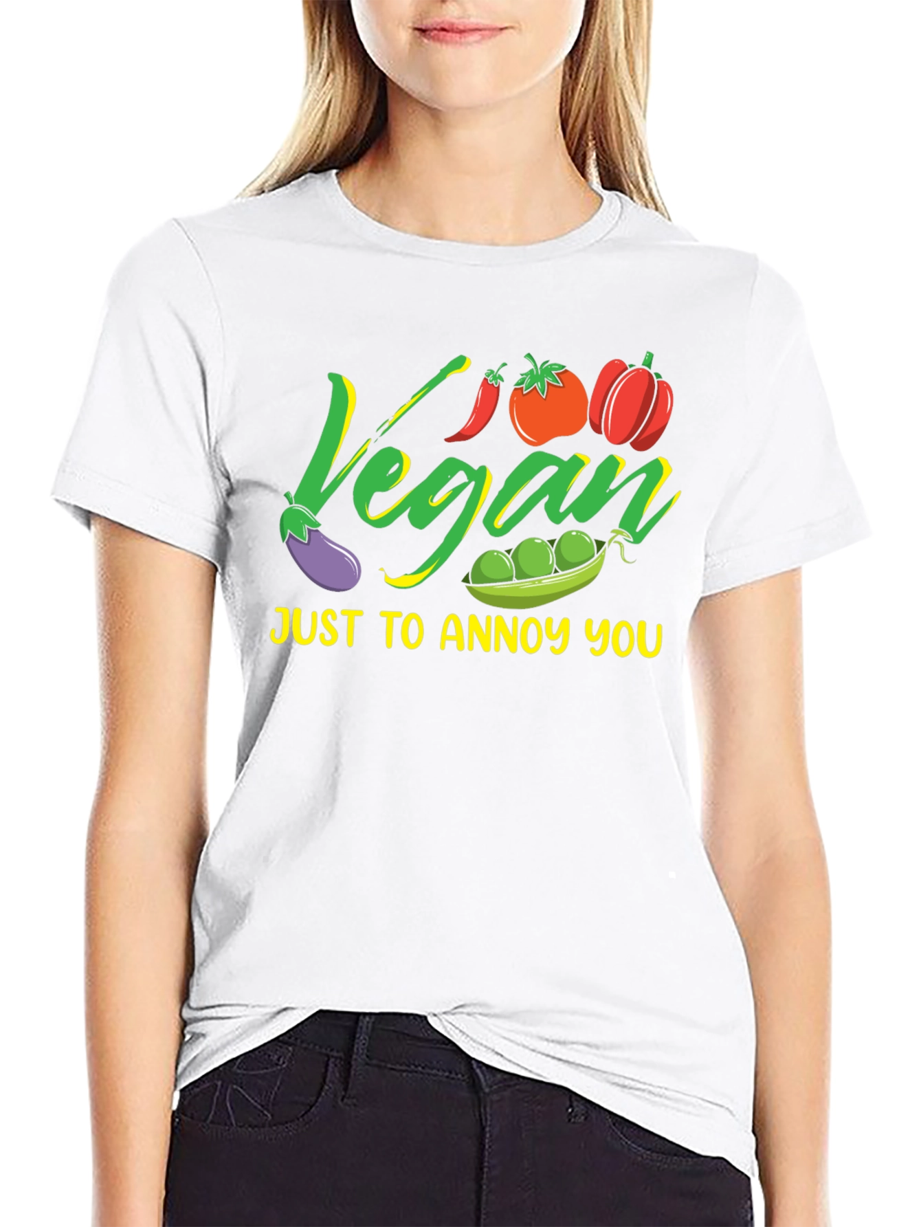 Vegan Annoy You Graphic T-Shirt