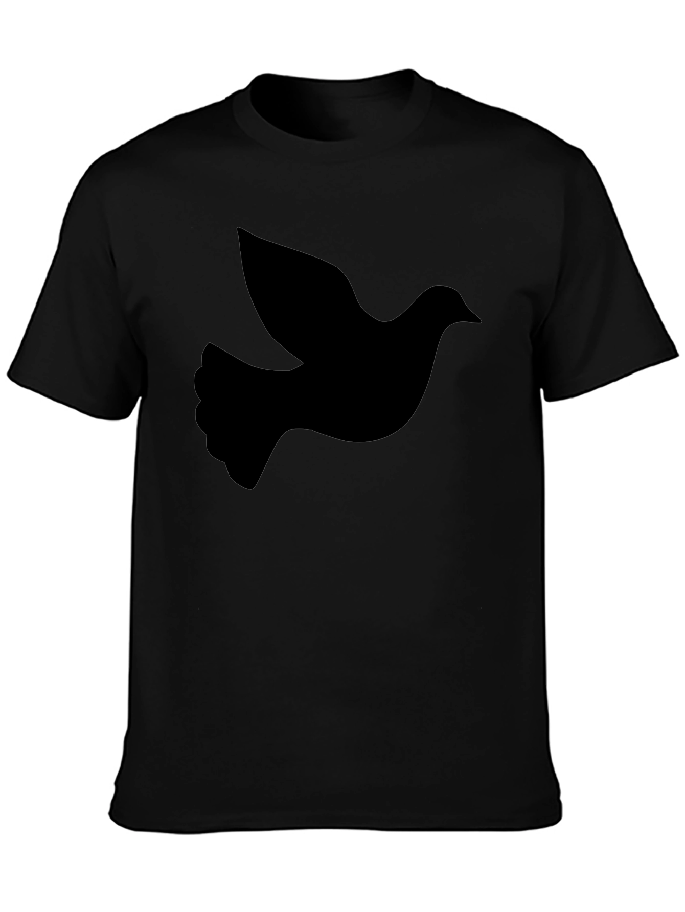 Dove Graphic Print Crew Neck Mens T-shirt