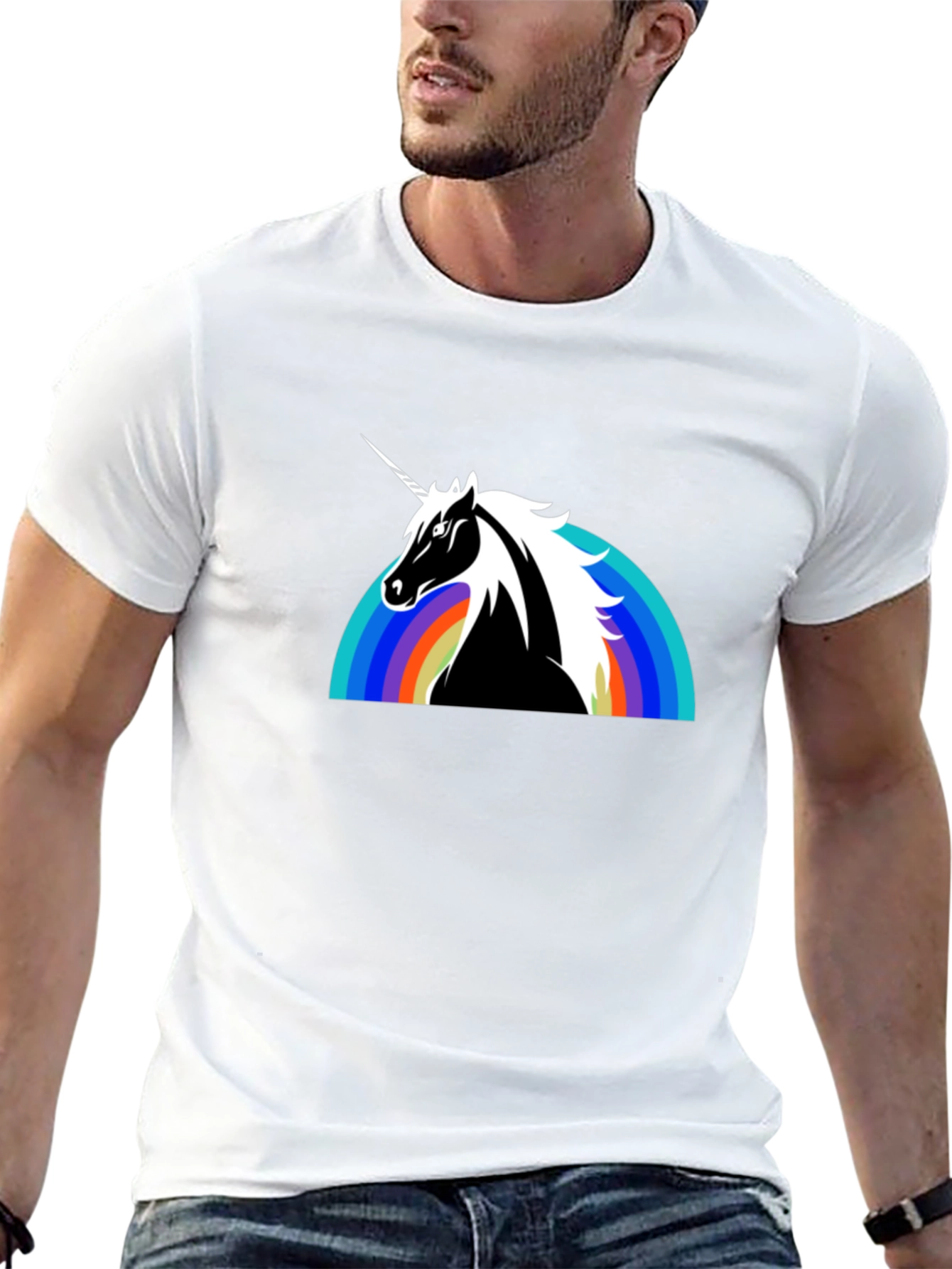 Unicorn Rainbow Graphic Tee