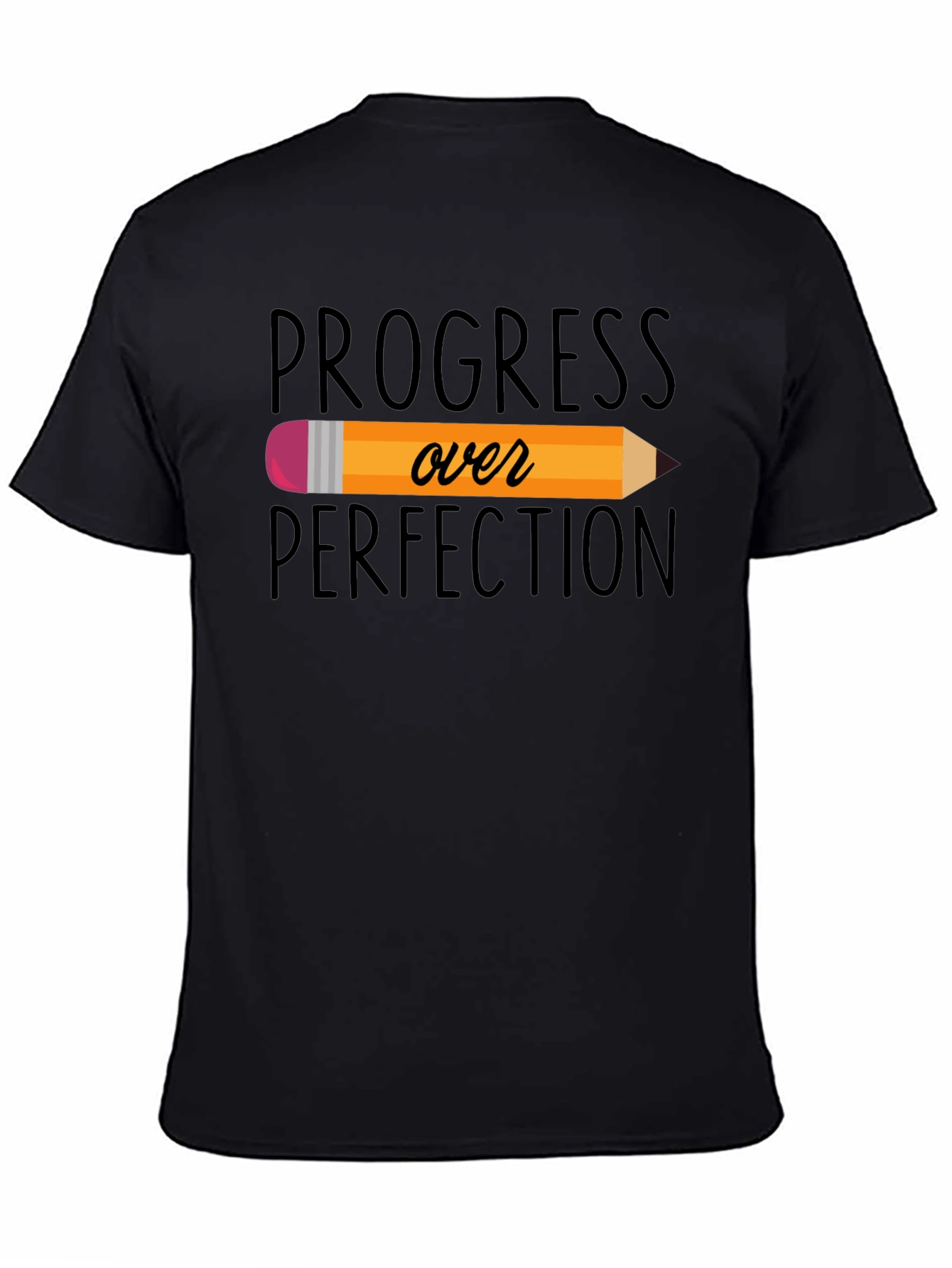 Progress Over Perfection T-Shirt - Motivational Teacher Tee
