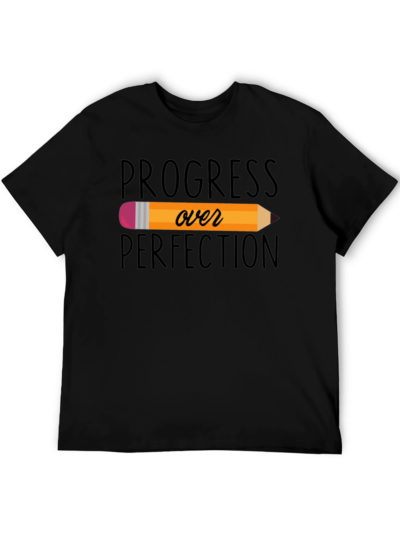 Progress Over Perfection T-Shirt - Motivational Teacher Tee