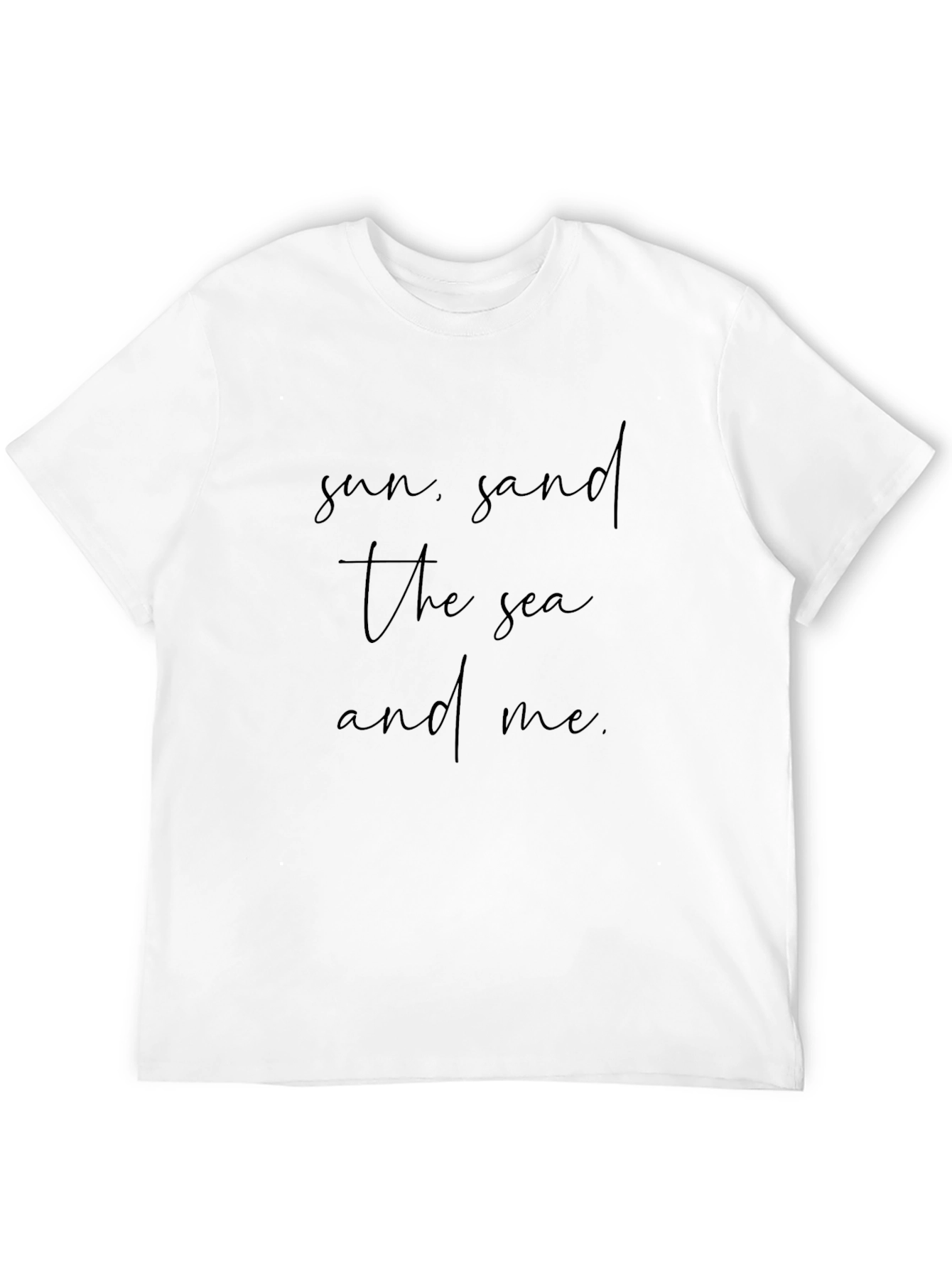 Sun Sand & Sea Tee - Lightweight Crew Neck