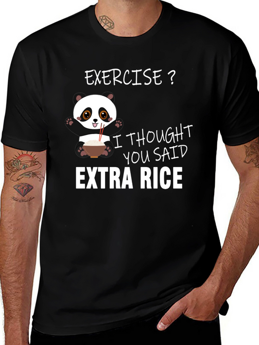 Extra Rice Panda T-Shirt