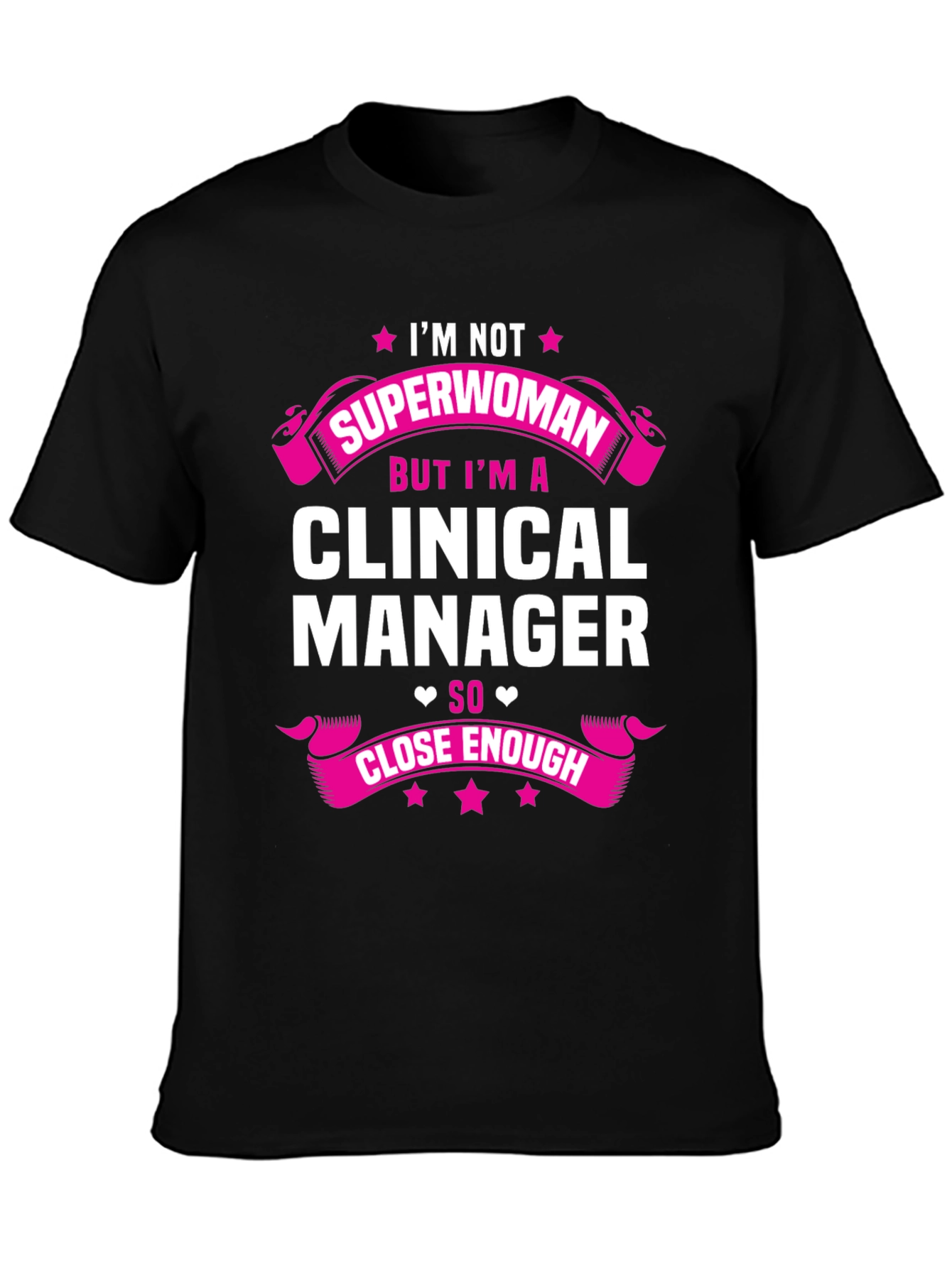 Clinical Manager Superwoman Graphic T-Shirt