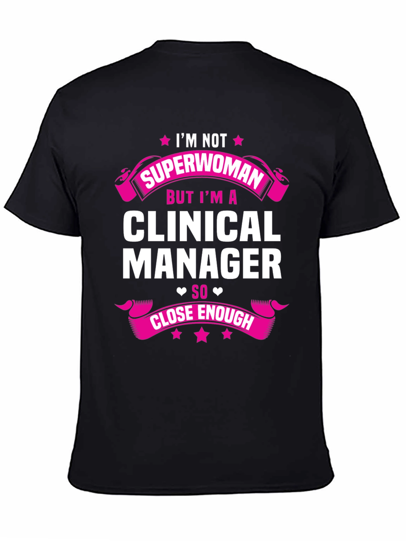Clinical Manager Superwoman Graphic T-Shirt
