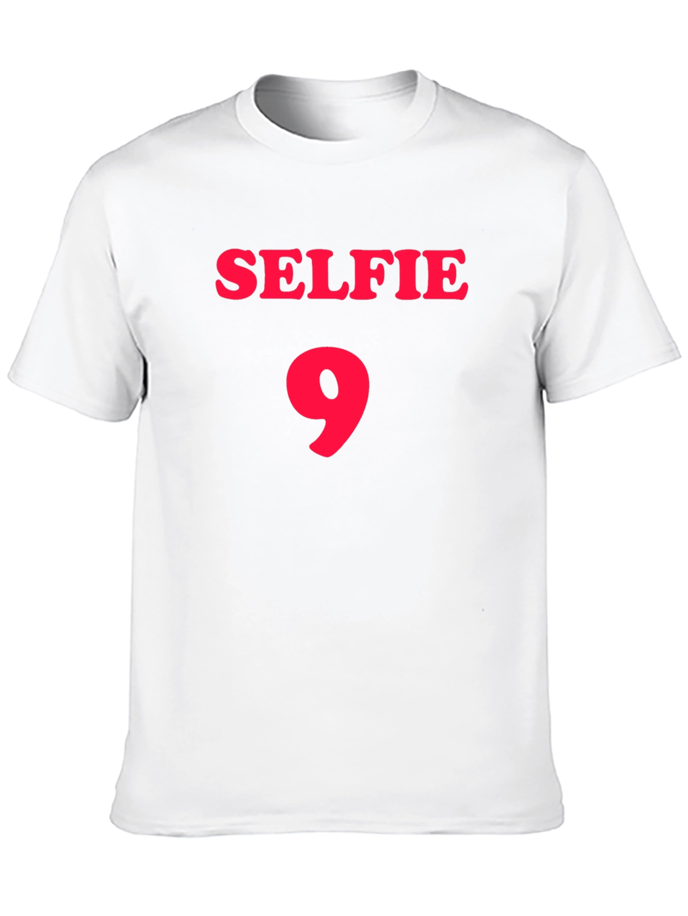 Selfie 9 Black Graphic T-Shirt