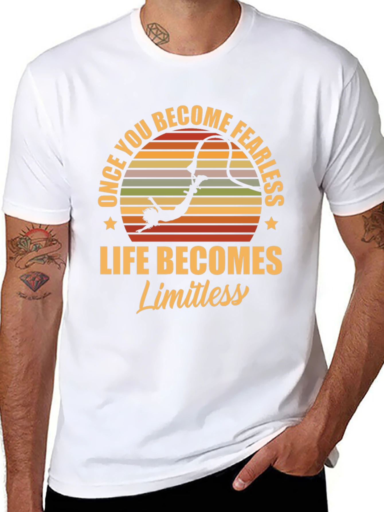 Fearless Life T-Shirt - Once You Become Fearless
