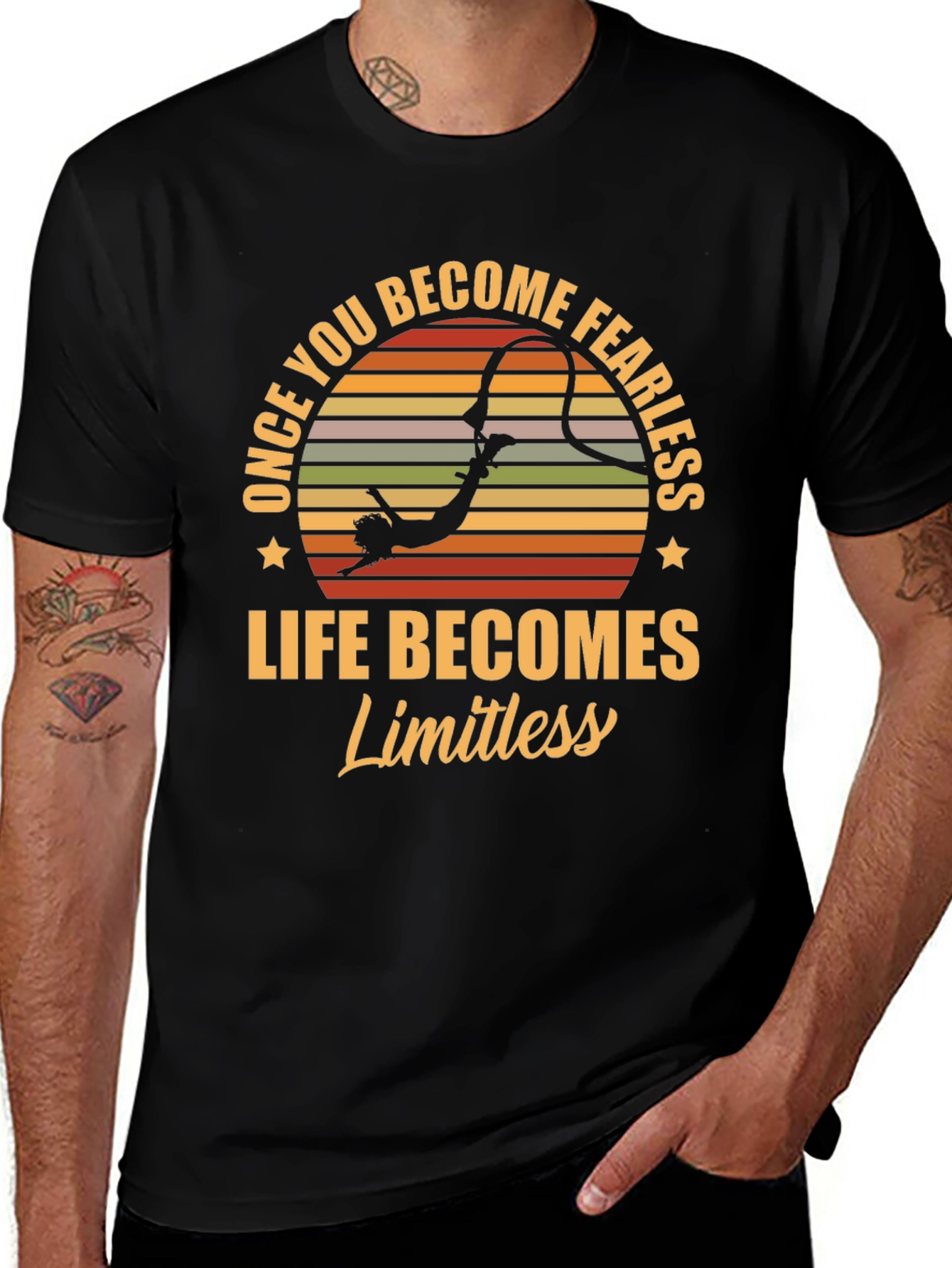 Fearless Life T-Shirt - Once You Become Fearless