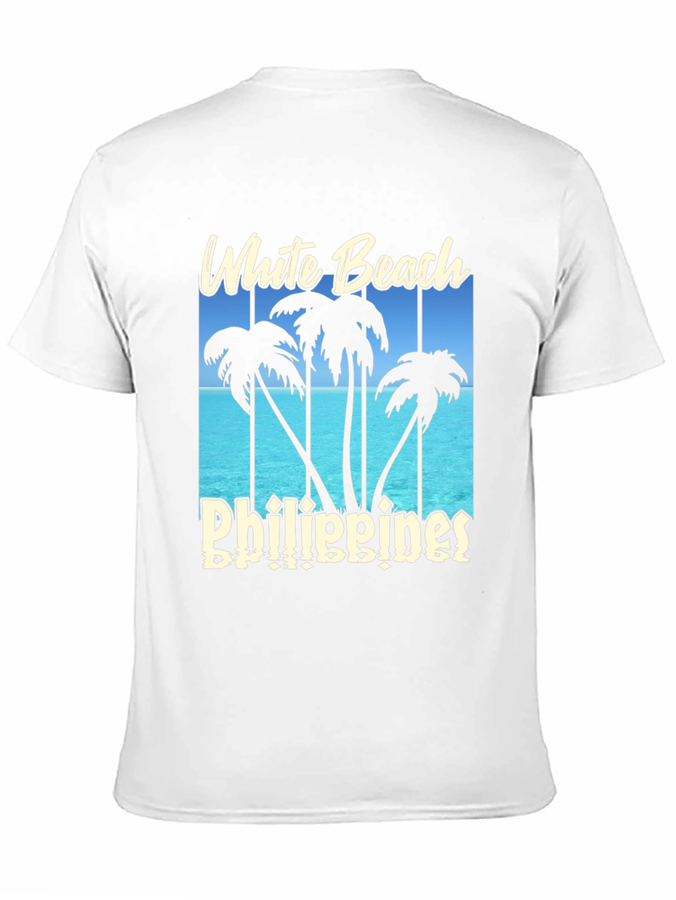 White Beach Philippines T-Shirt