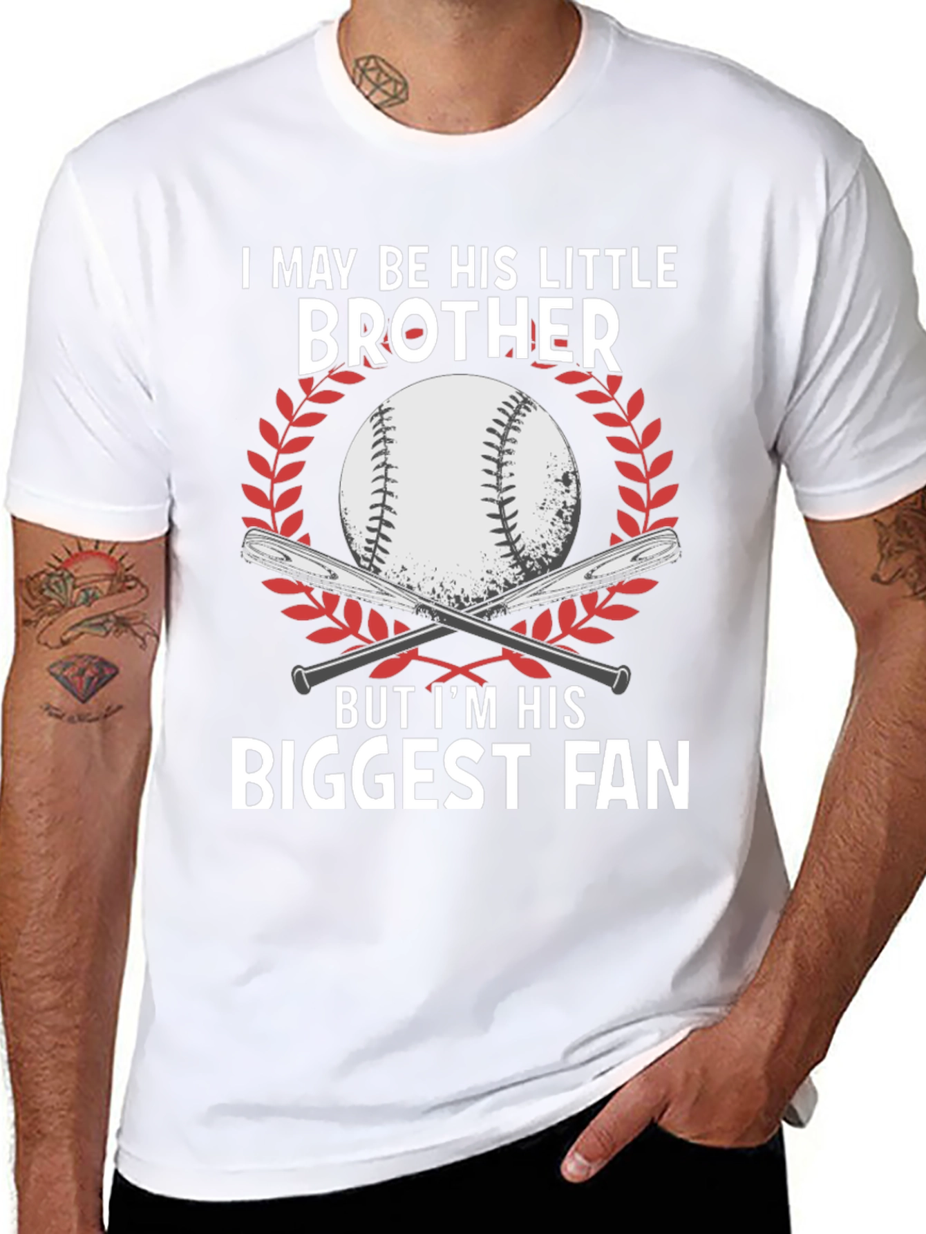 Baseball Brother Fan T-Shirt