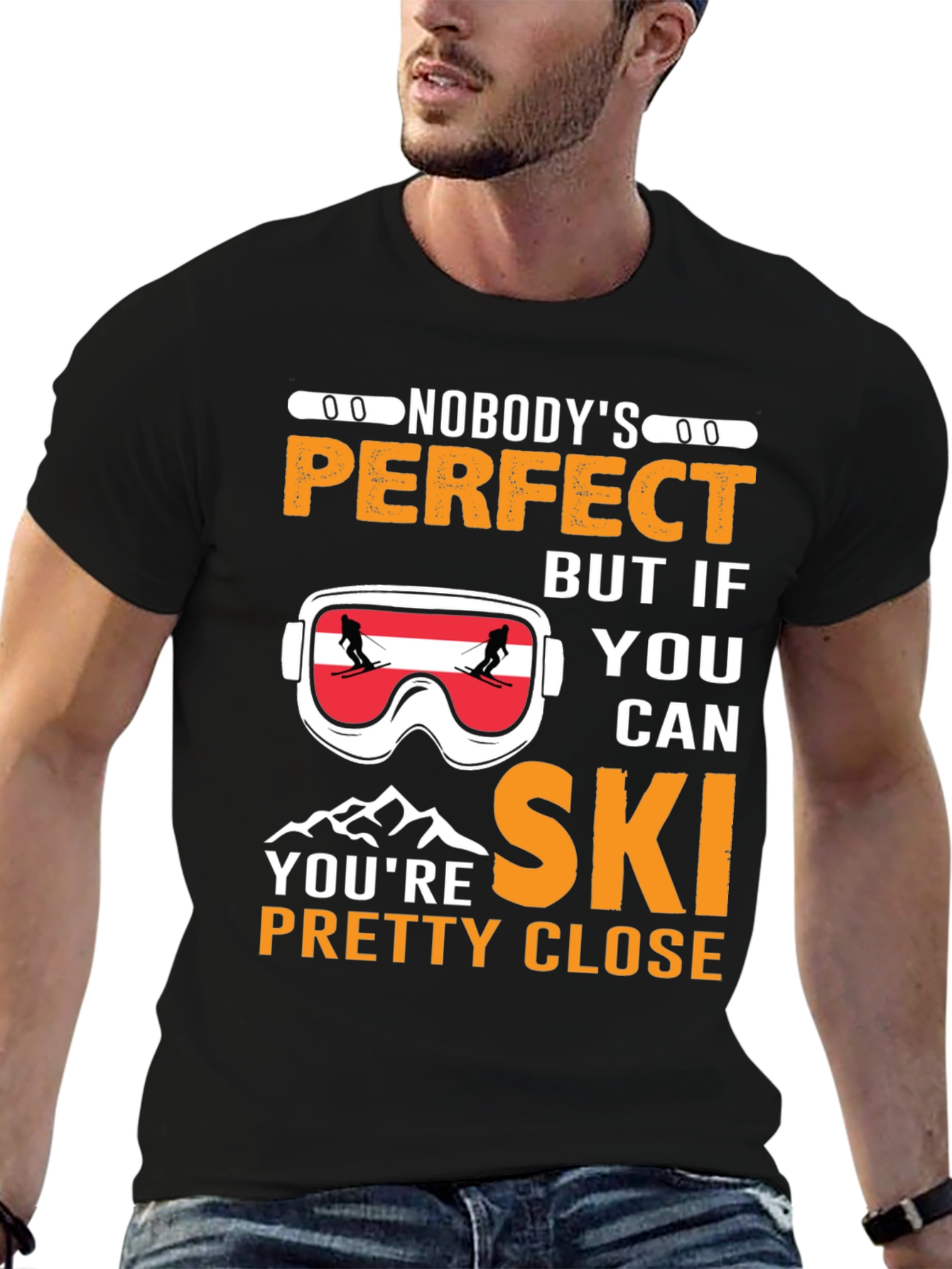 Nobodys Perfect Ski T-Shirt