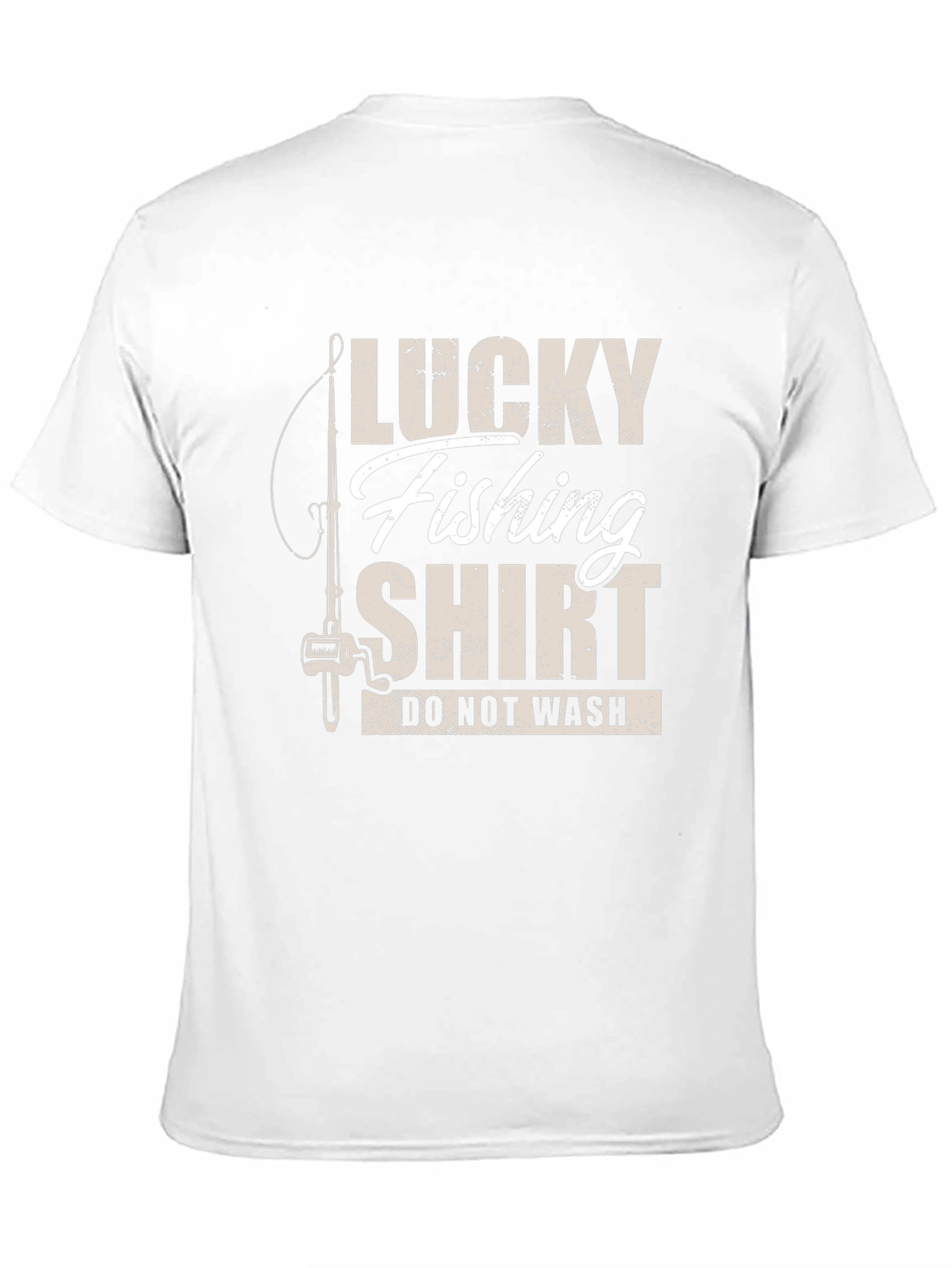 Lucky Fishing Shirt - Novelty Graphic Tee