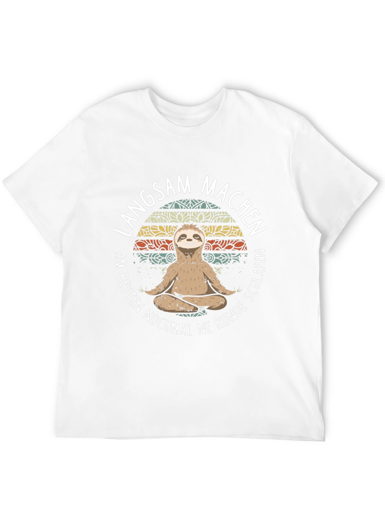 Langsam Machen Sloth T-Shirt - Relax & Unwind