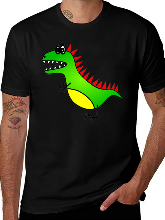 Dinosaur Graphic Black T-Shirt