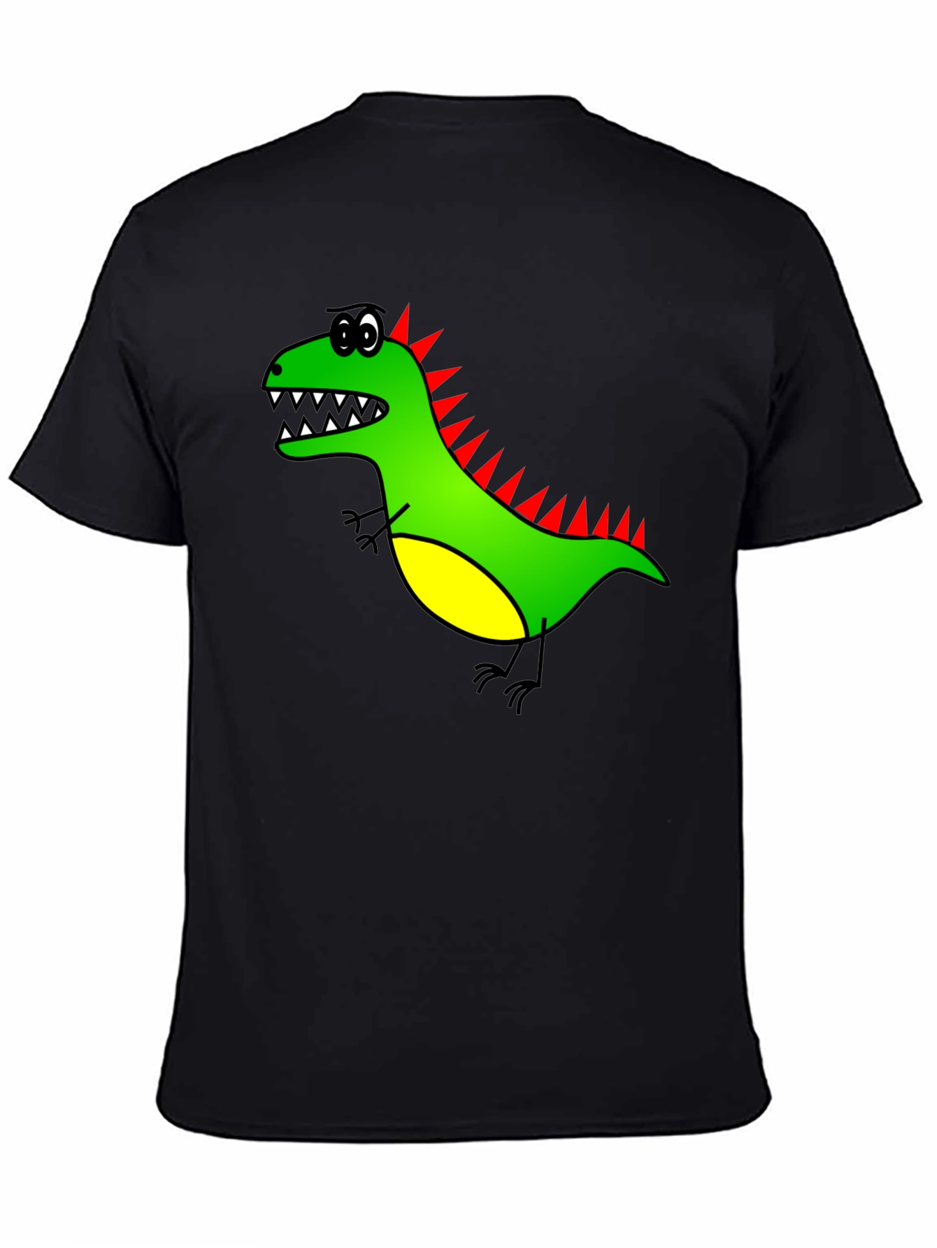 Dinosaur Graphic Black T-Shirt