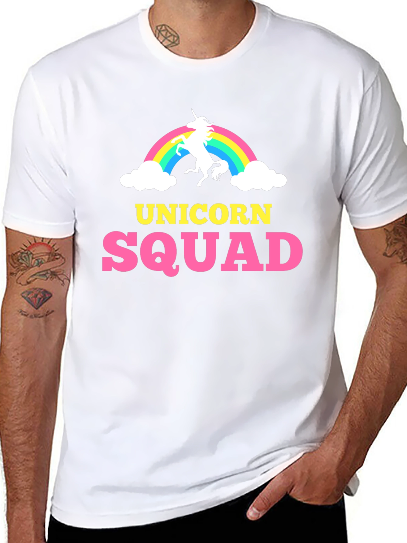 Unicorn Squad Rainbow T-Shirt