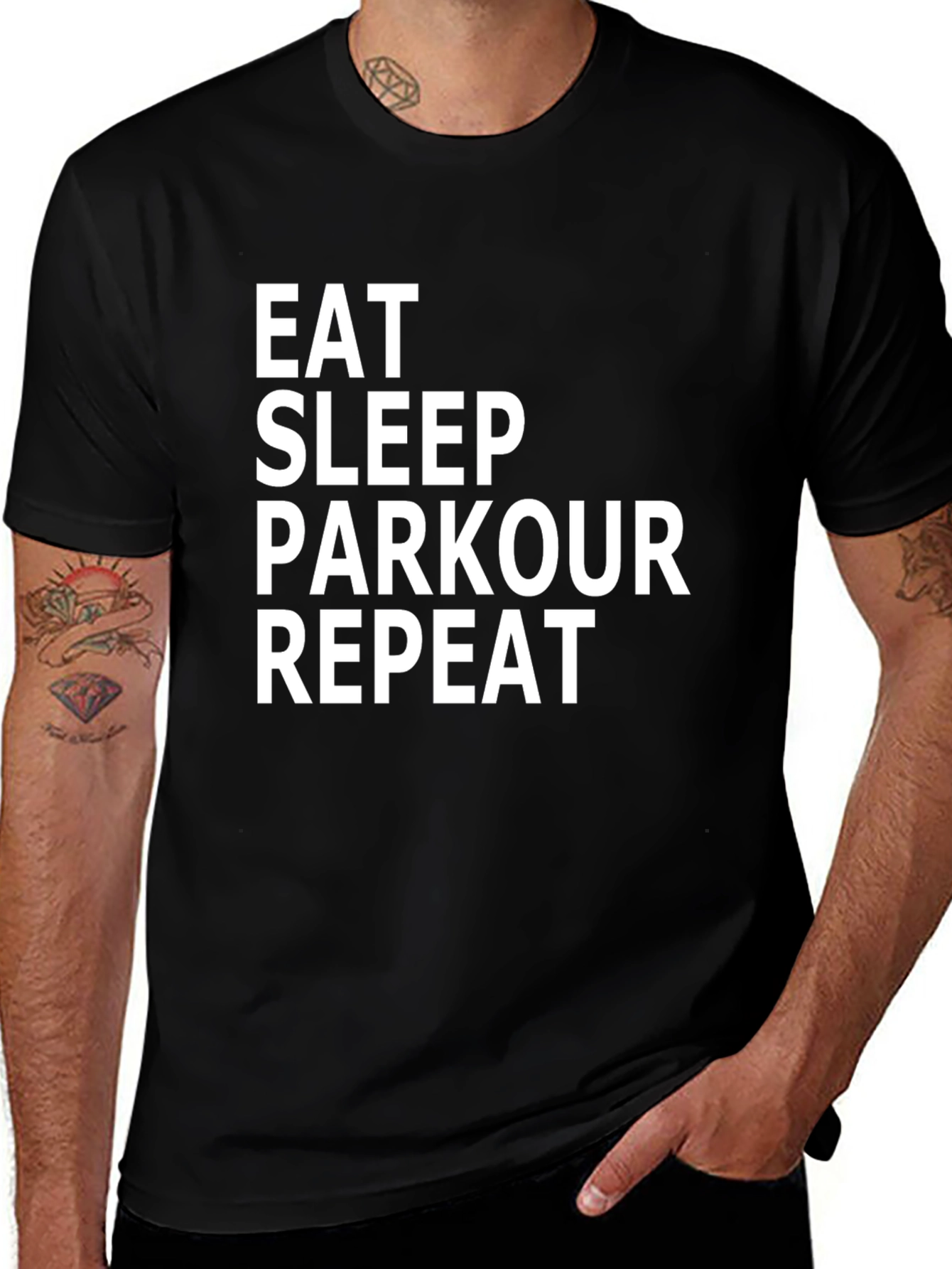 Eat Sleep Parkour Repeat T-Shirt