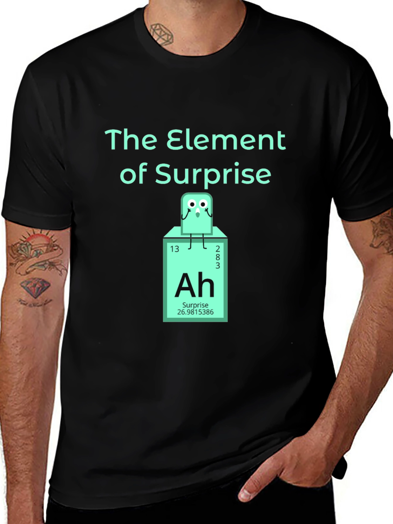 Element of Surprise T-Shirt - Chemistry Humor Tee