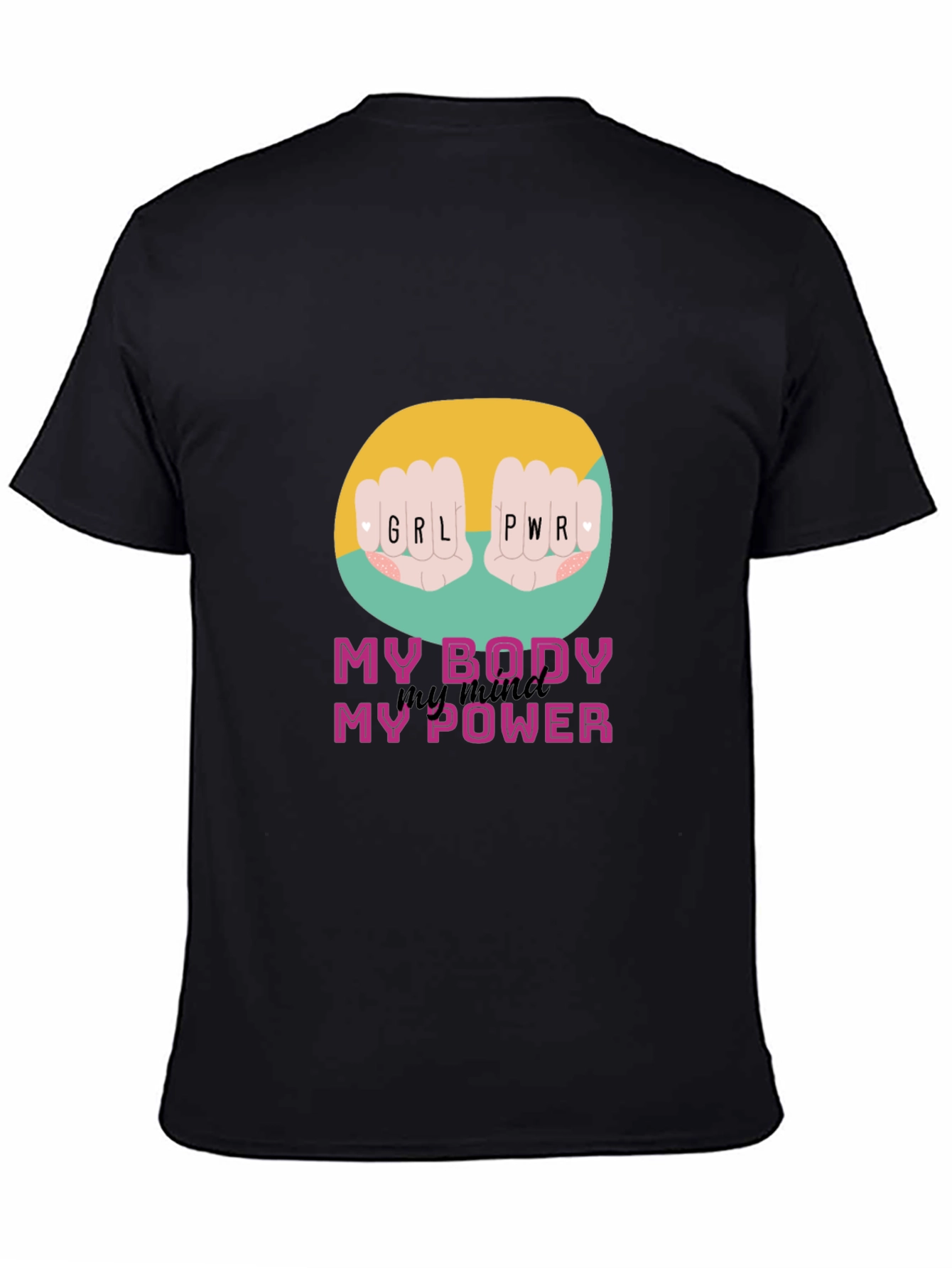 Girl Power Graphic Tee - Empowering Womens T-Shirt