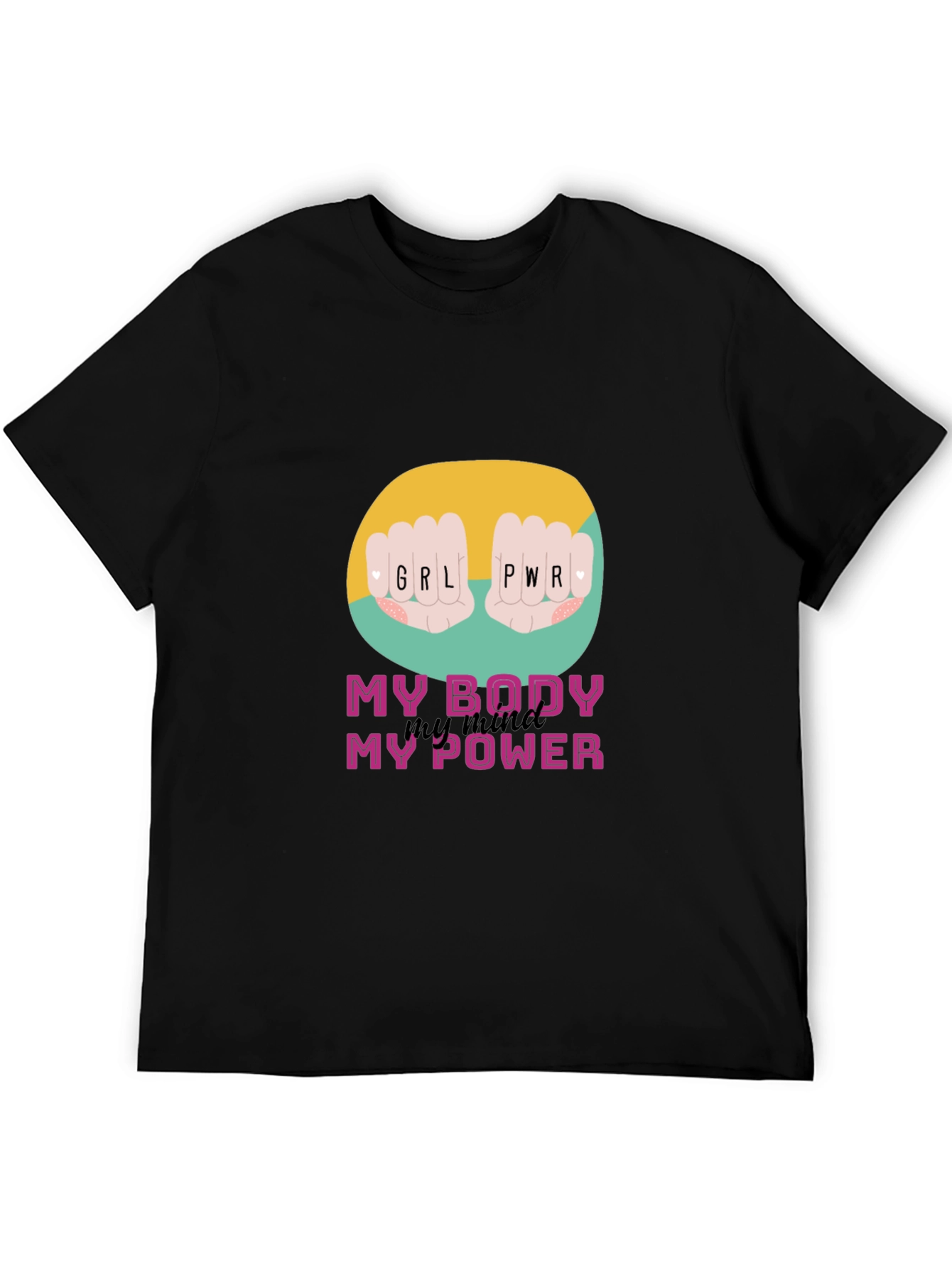 Girl Power Graphic Tee - Empowering Womens T-Shirt