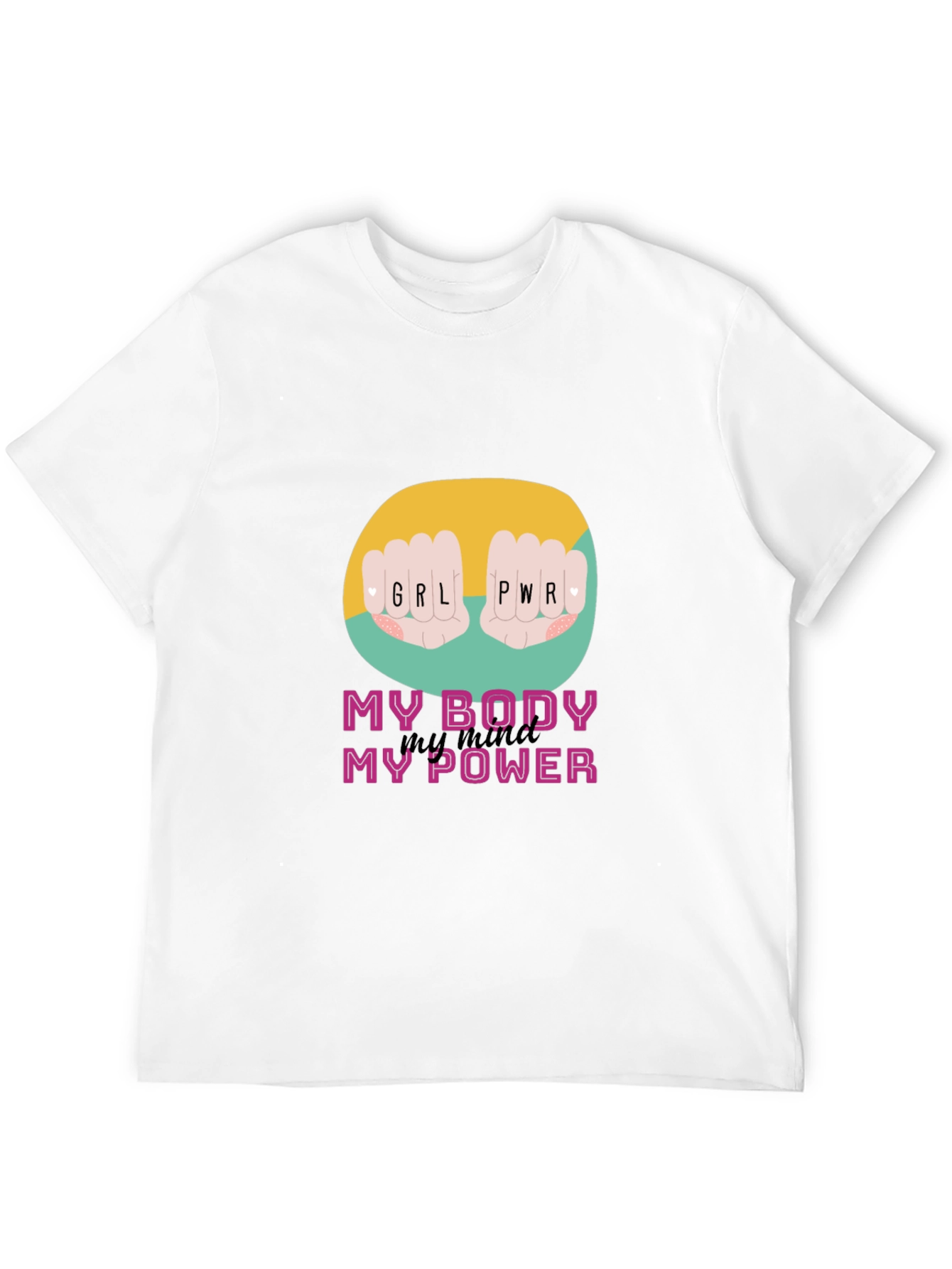 Girl Power Graphic Tee - Empowering Womens T-Shirt