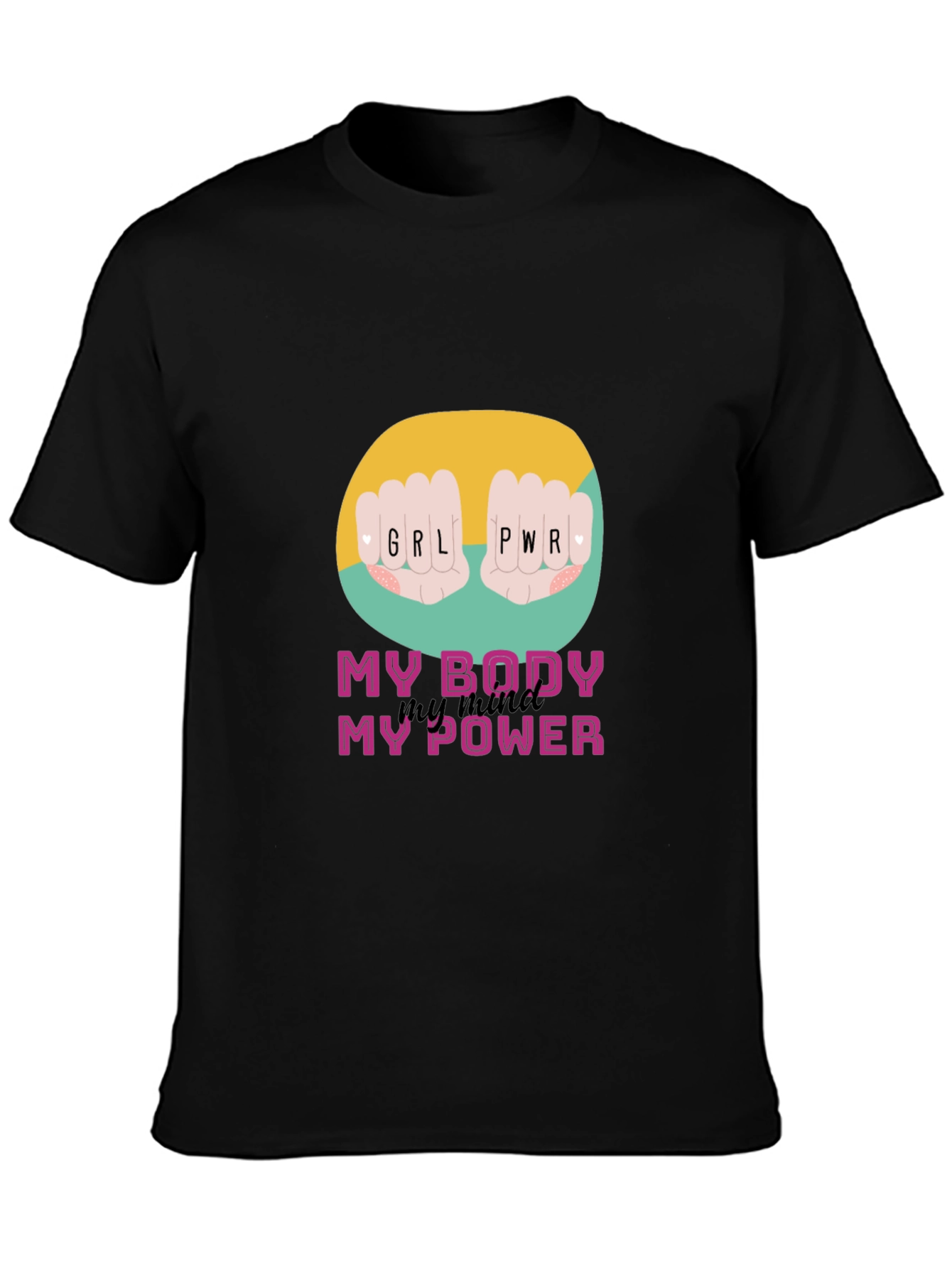 Girl Power Graphic Tee - Empowering Womens T-Shirt