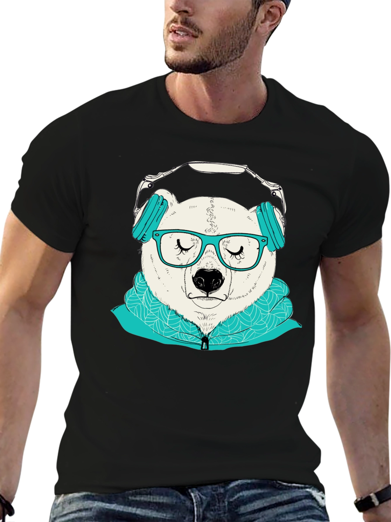 Cool Bear Graphic T-Shirt - Trendy & Stylish