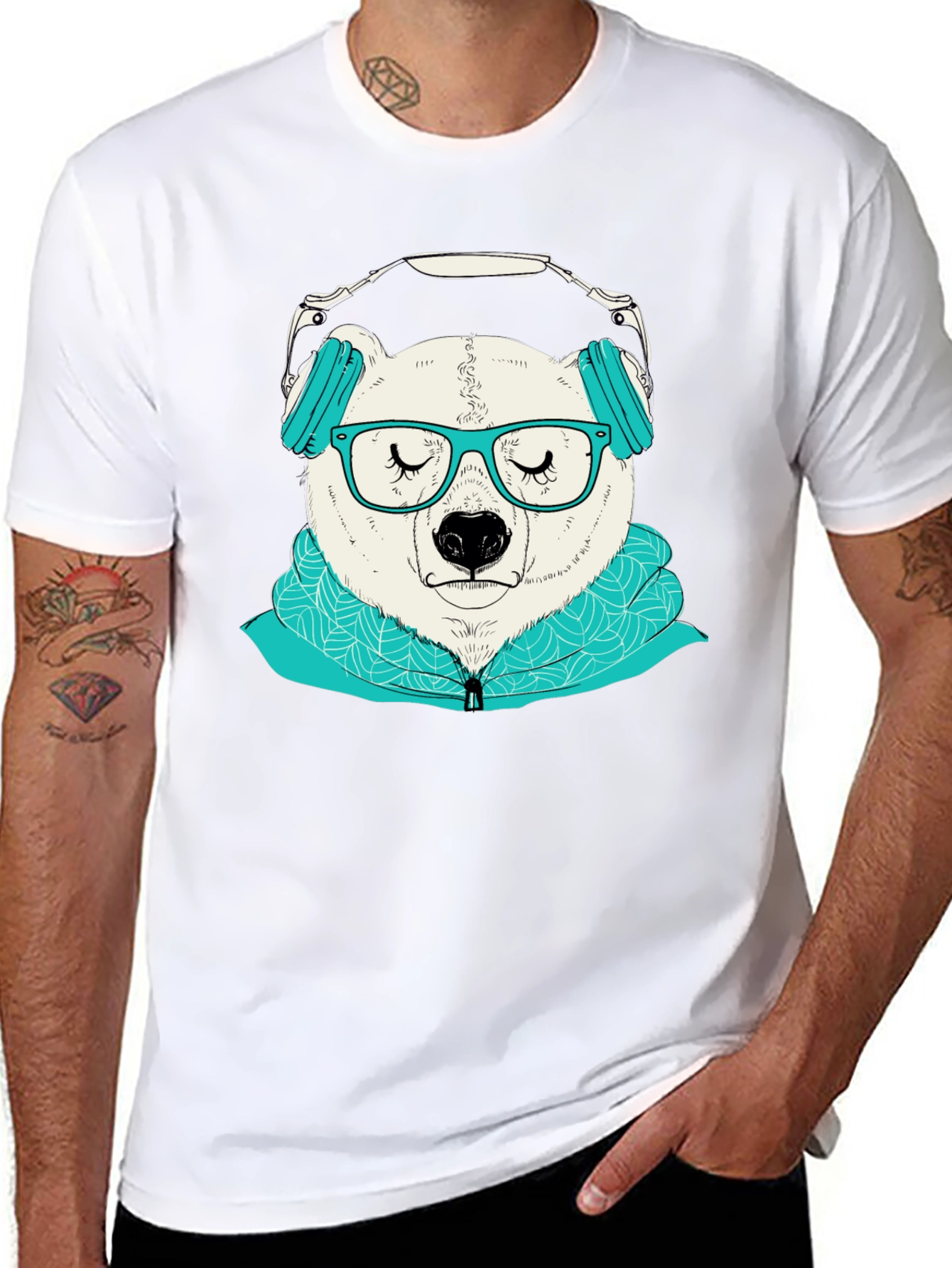 Cool Bear Graphic T-Shirt - Trendy & Stylish