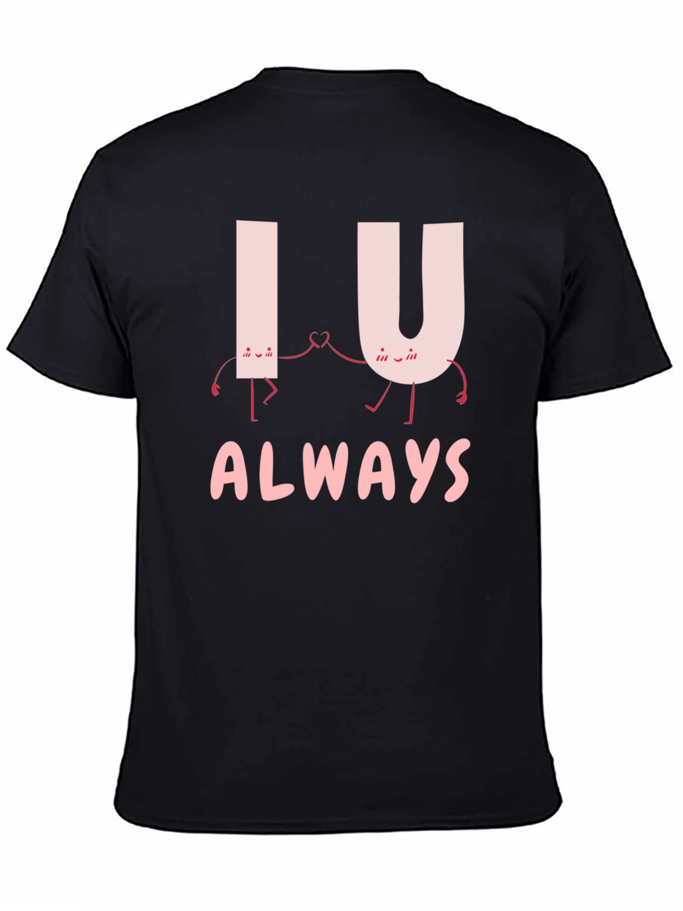 I U Always Graphic Tee - Black