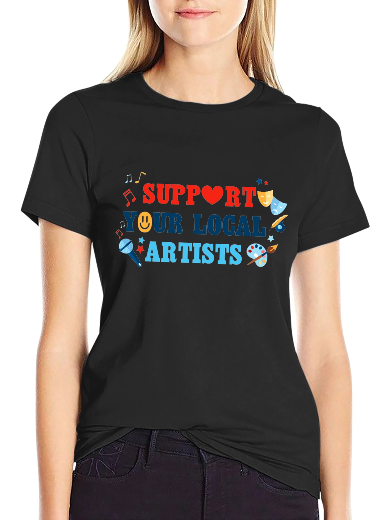 Support Your Local Artists Graphic Tee