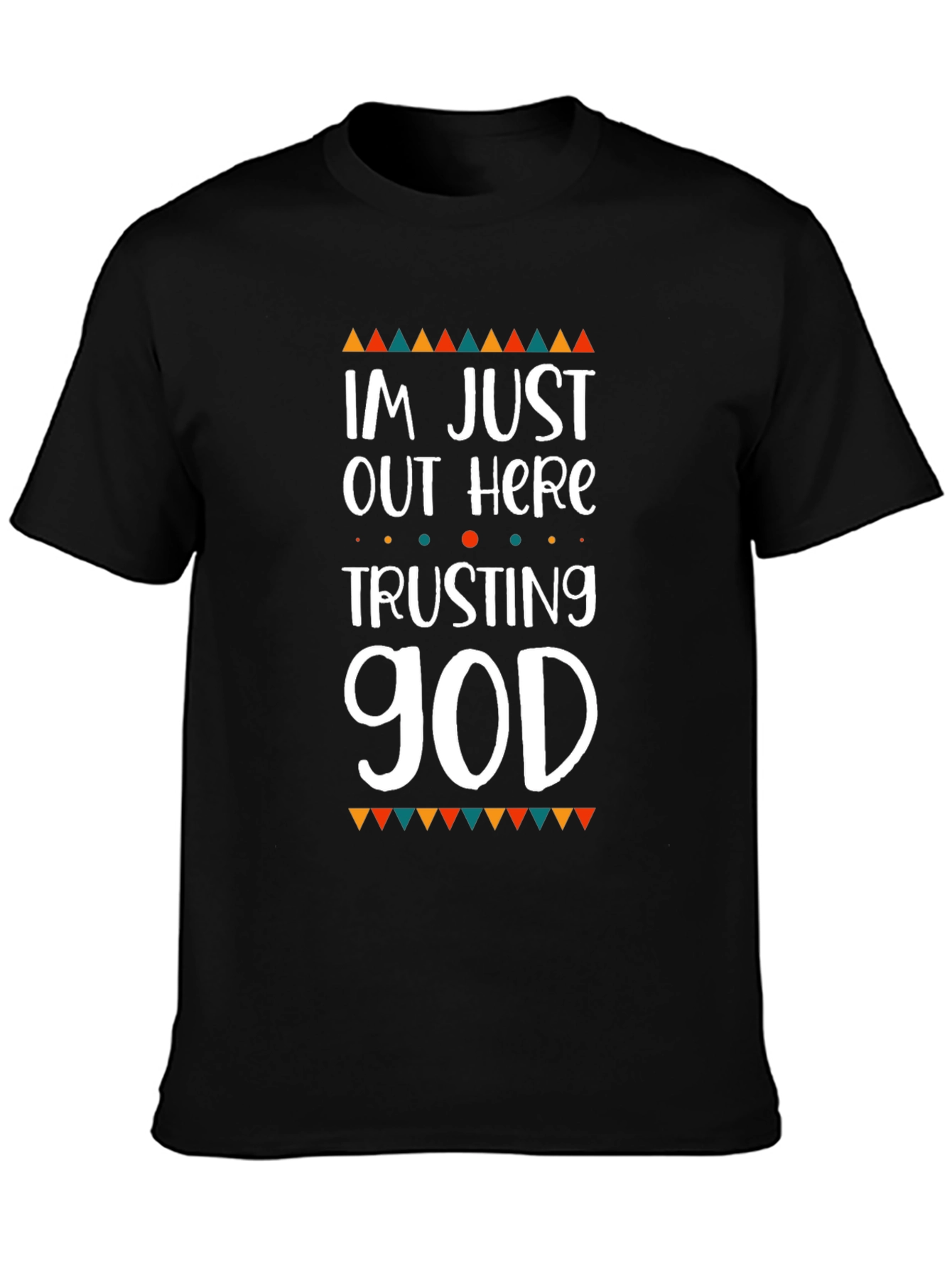 Trusting God Graphic T-Shirt - Christian Apparel