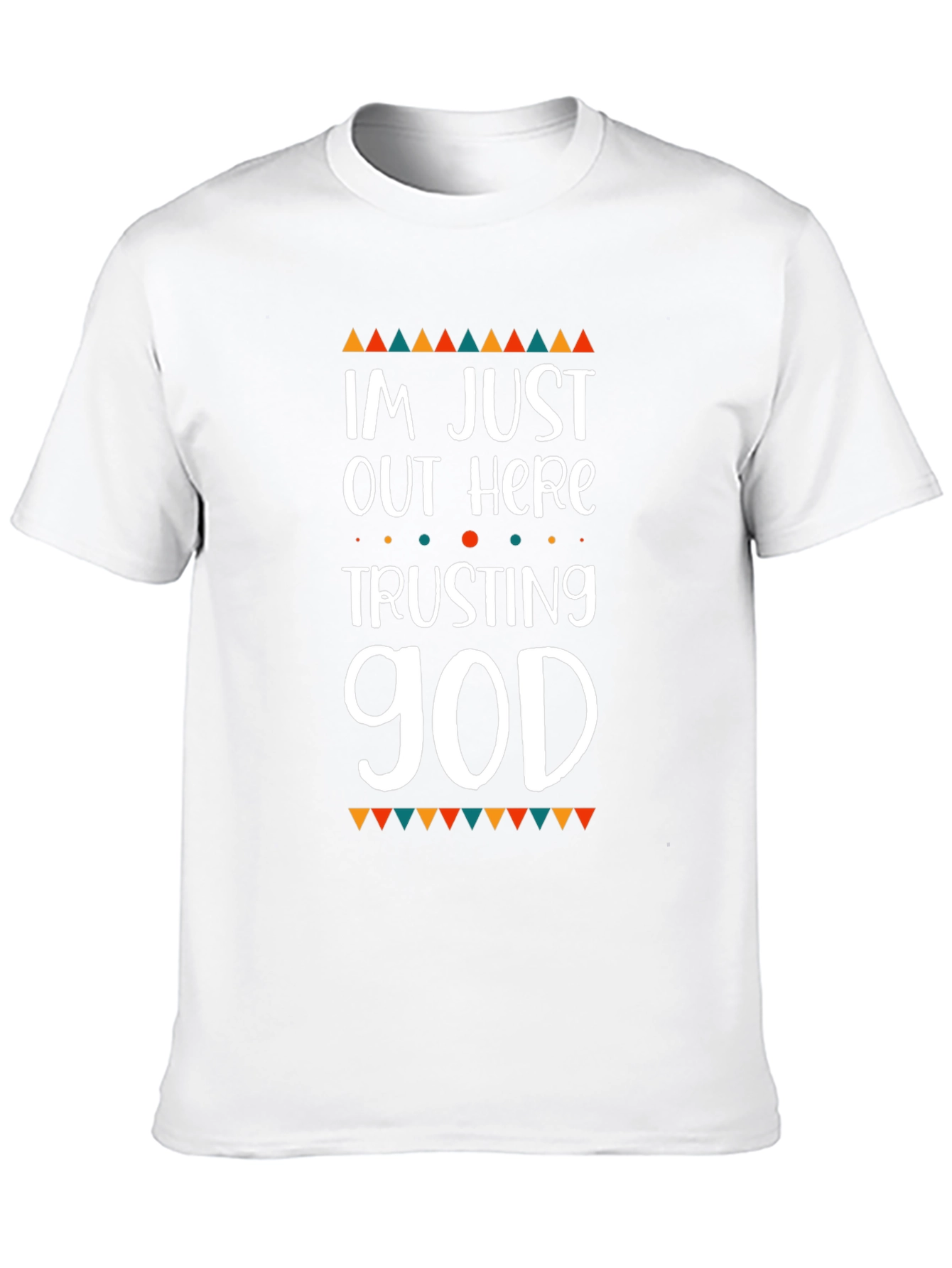 Trusting God Graphic T-Shirt - Christian Apparel
