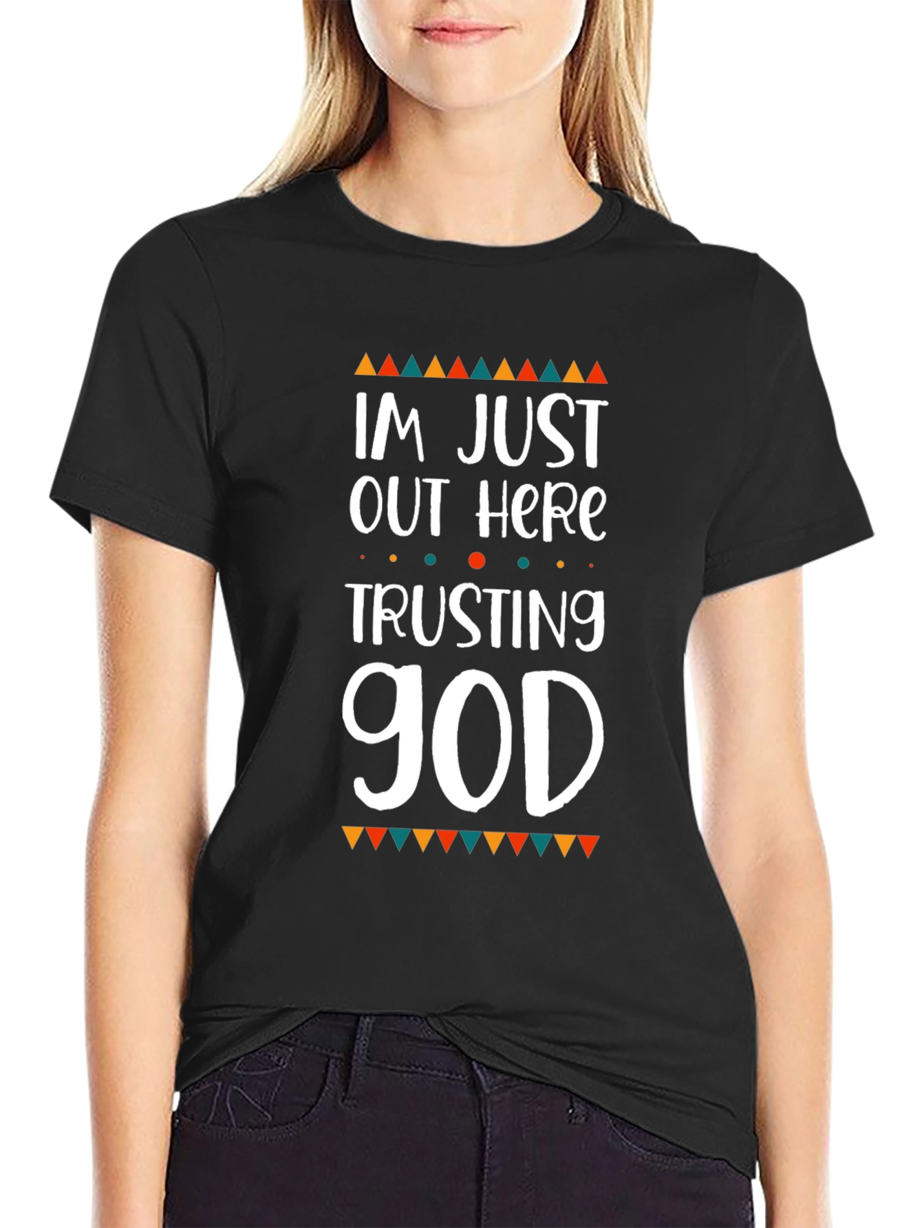 Trusting God Graphic T-Shirt - Christian Apparel